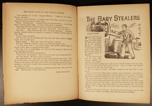 c1950 Our Boys' Tales Vintage Illustrated Children's Book Renwick Of Otley