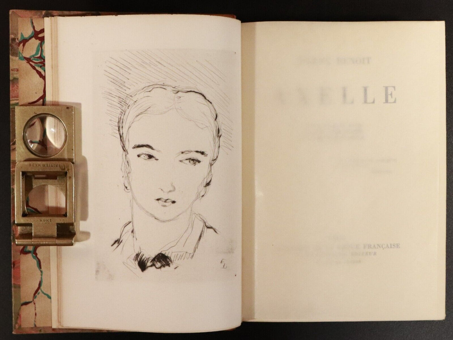 c1932 Axelle by Pierre Benoit Ltd Edition French Fiction Book Fine Binding