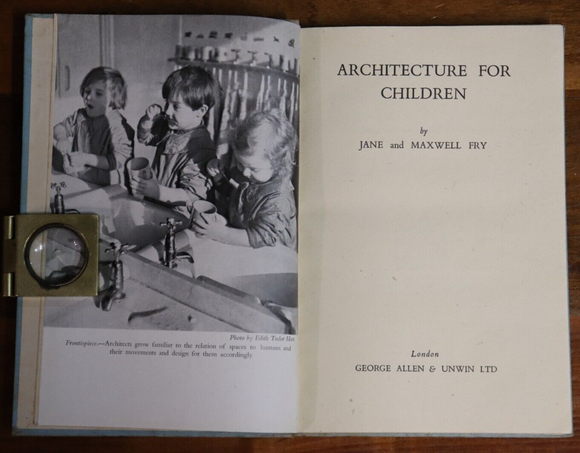 1944 Architecture For Children Antique Architecture Reference Book