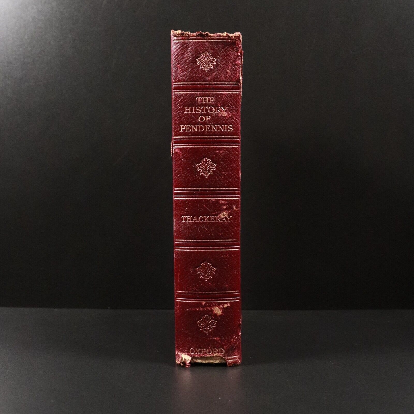 c1920 The History Of Pendennis by W.M. Thackeray Antique Fiction Book