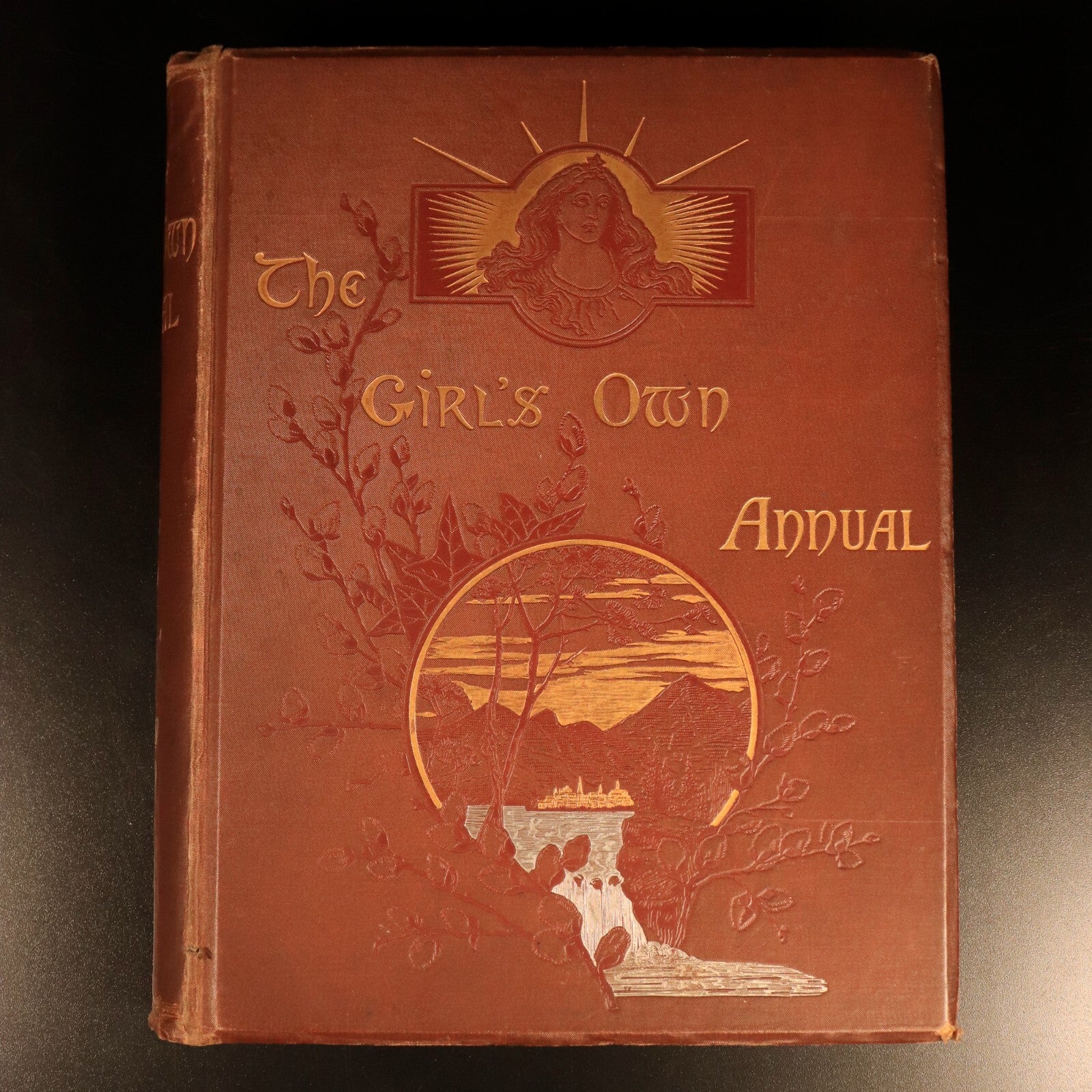 The Girls Own Annual 1882 Antique British Illustrated Girls Book Volume 3