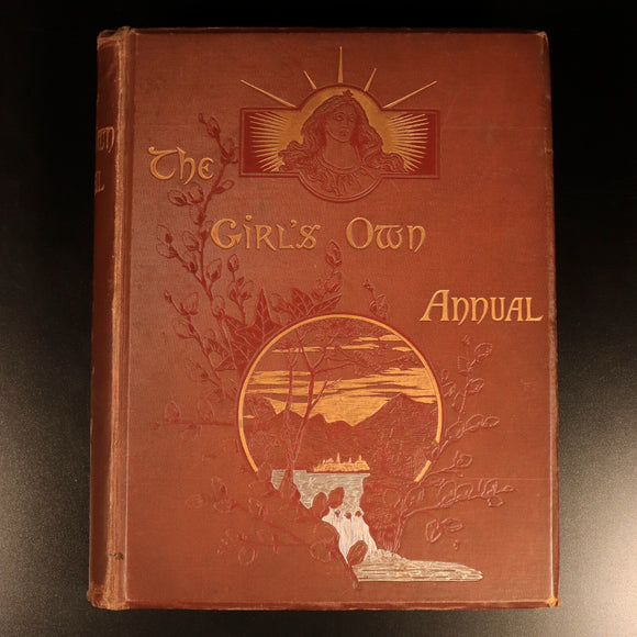 The Girls Own Annual 1882 Antique British Illustrated Girls Book Volume 3
