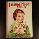 c1950 Leisure Hour Stories Antique British Childrens Book Birn Brothers Ltd-1