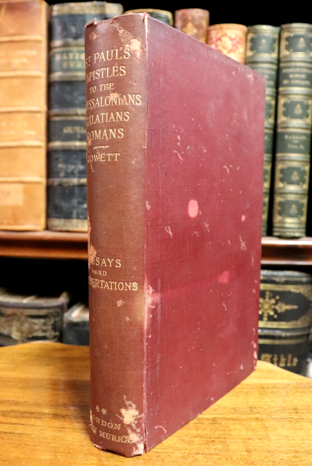 The Epistles Of St Paul by Benjamin Jowett - 1894 - Antique Religious Book