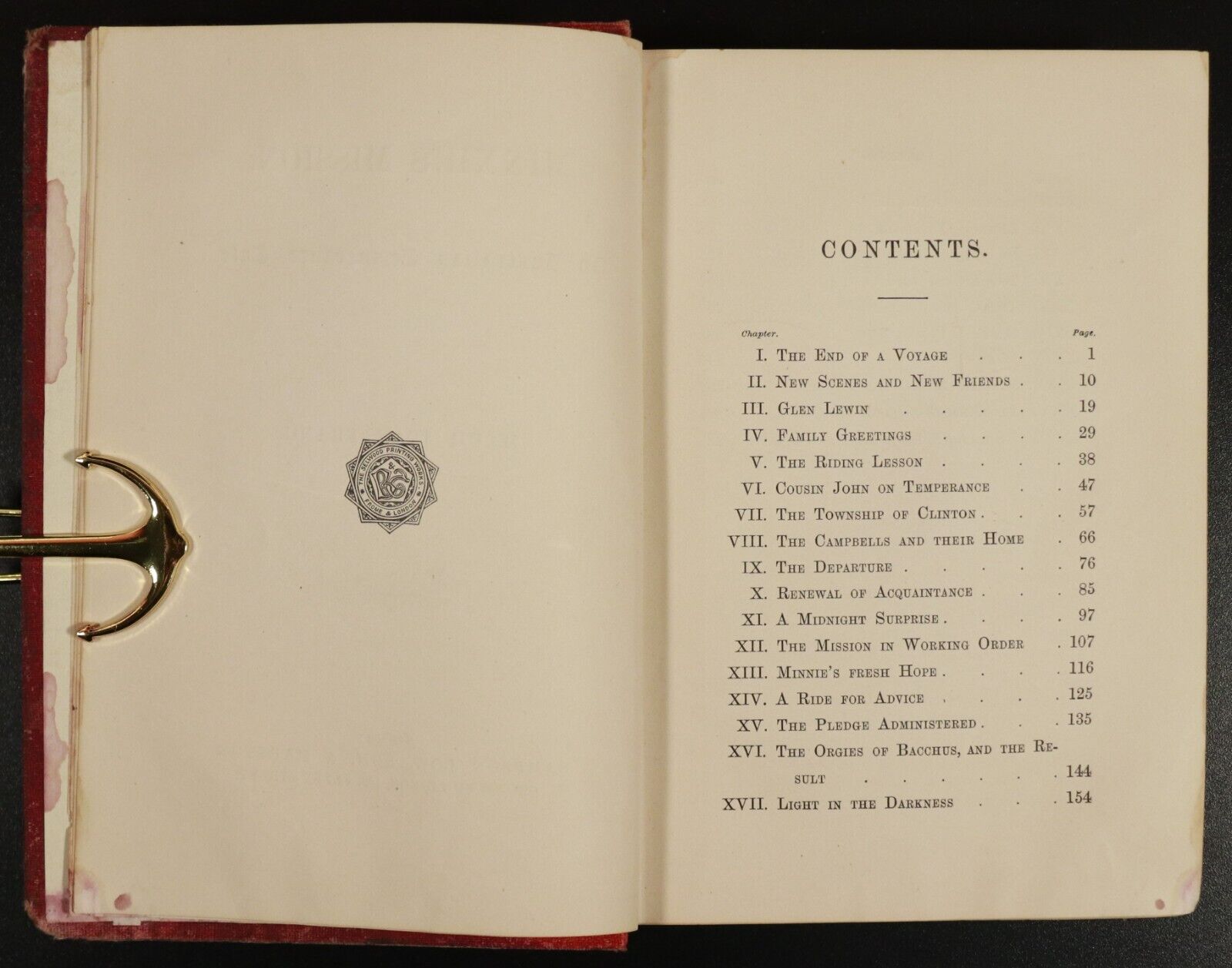 1869 Minnie's Mission: An Australian Temperance Tale by Maud Jean Franc Book