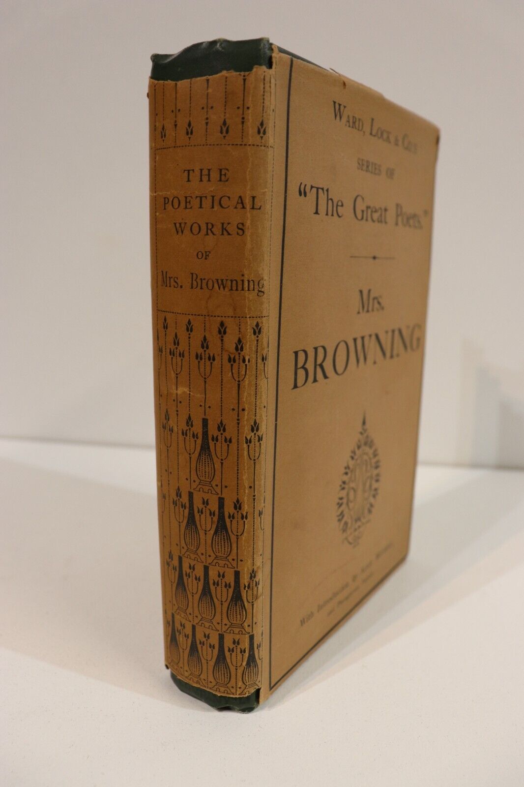 The Poetical Works Of Elizabeth Browning - c1910 - Antique Poetry Book