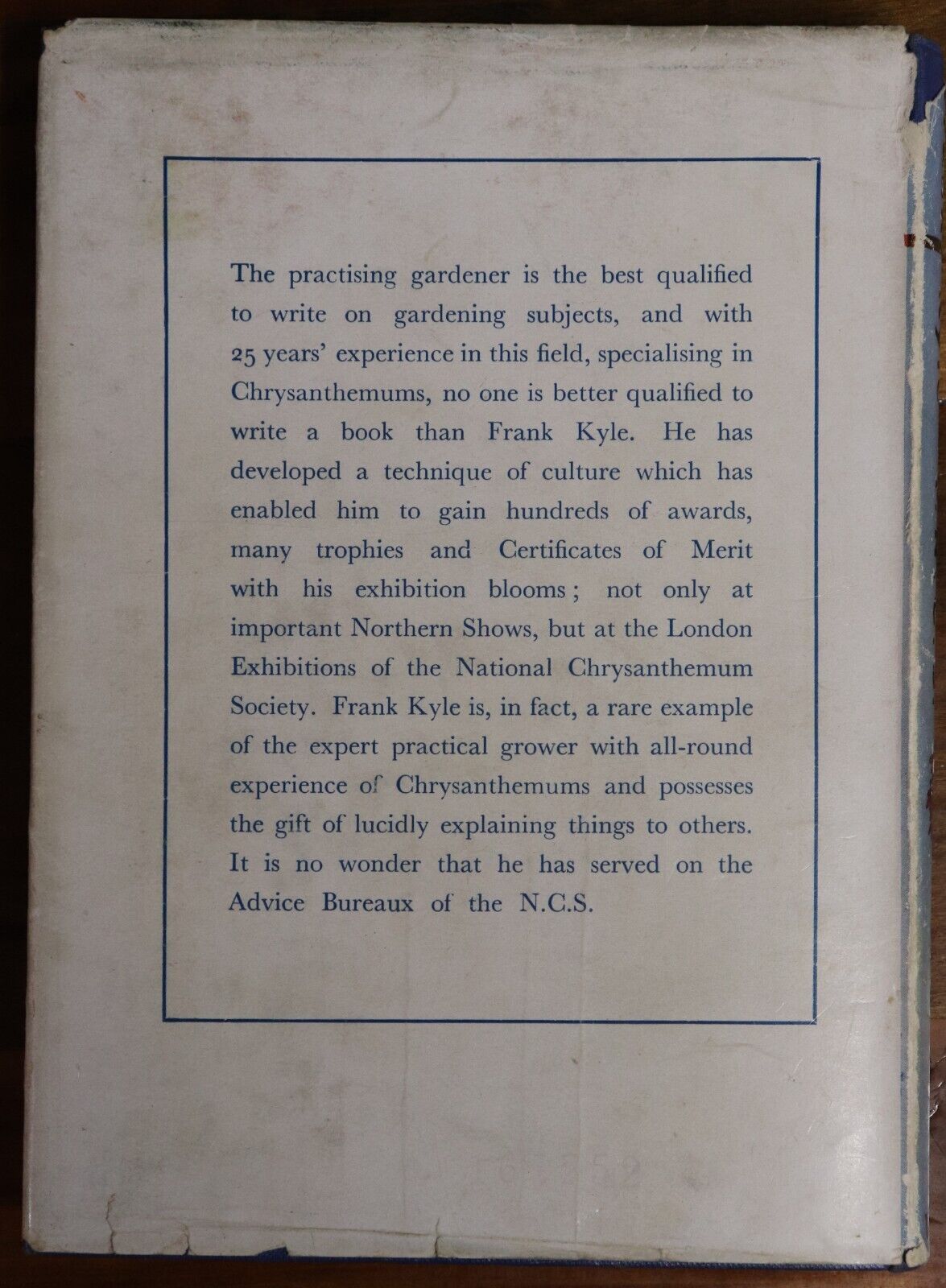 Chrysanthemums by Frank Kyle - 1952 - 1st Edition Gardening Reference Book