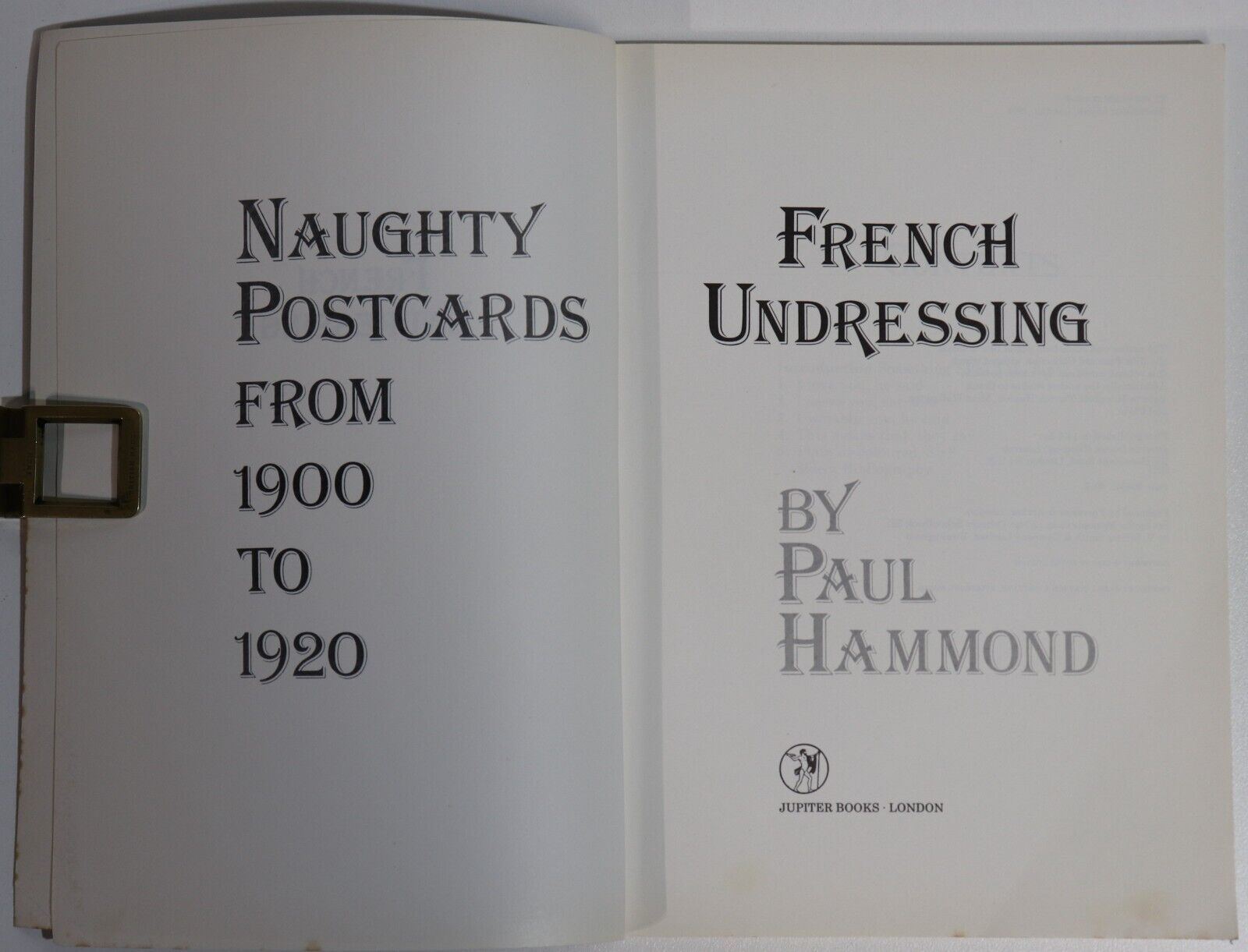 French Undressing: Naughty Postcards - 1976 - French Postcard History Book - 0