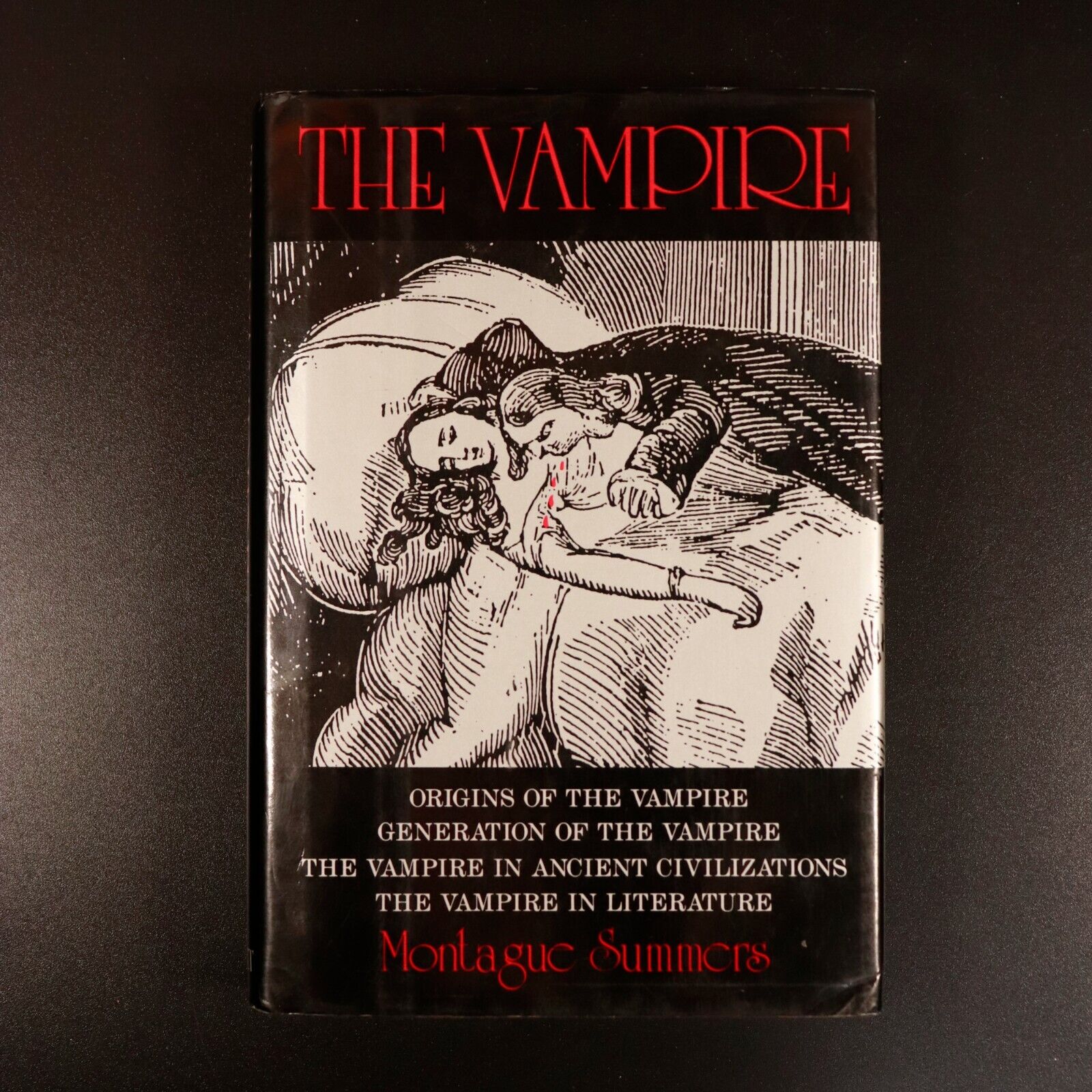 1991 The Vampire by Montague Summers Occult History & Reference Book Vampires