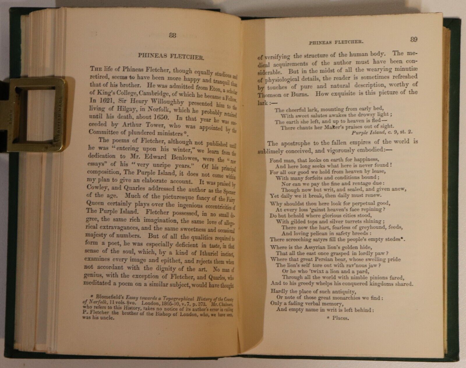 Lives Of The English Sacred Poets - 1839 - 2 Volume Antique Poetry Book Set