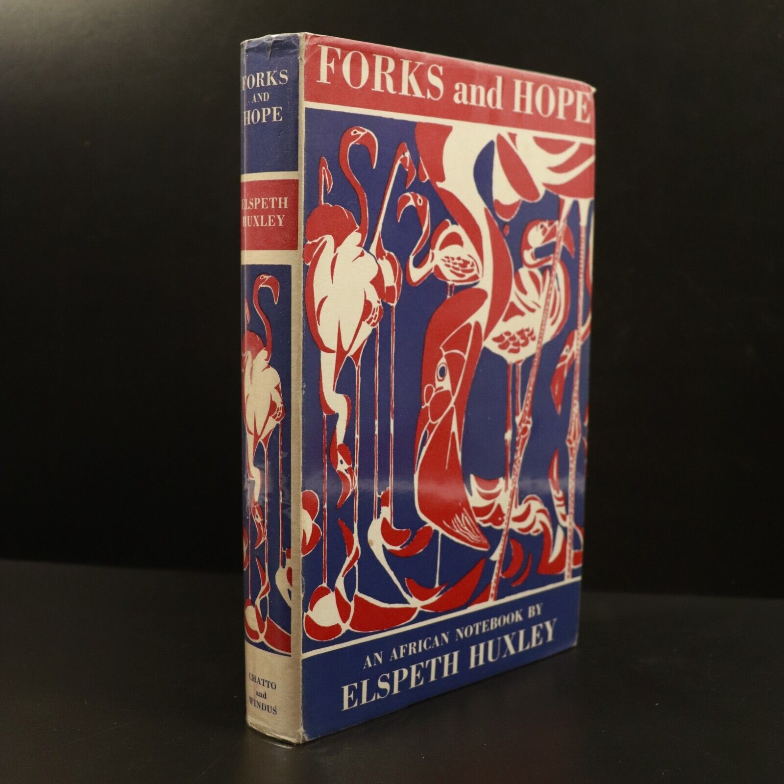 1964 Forks & Hope An African Notebook by Elspeth Huxley African History Book