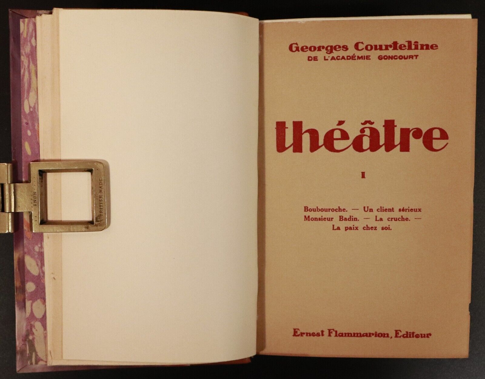1929 11vol Ouvrages De Georges Courteline Antique Fiction Books Fine Binding - 0