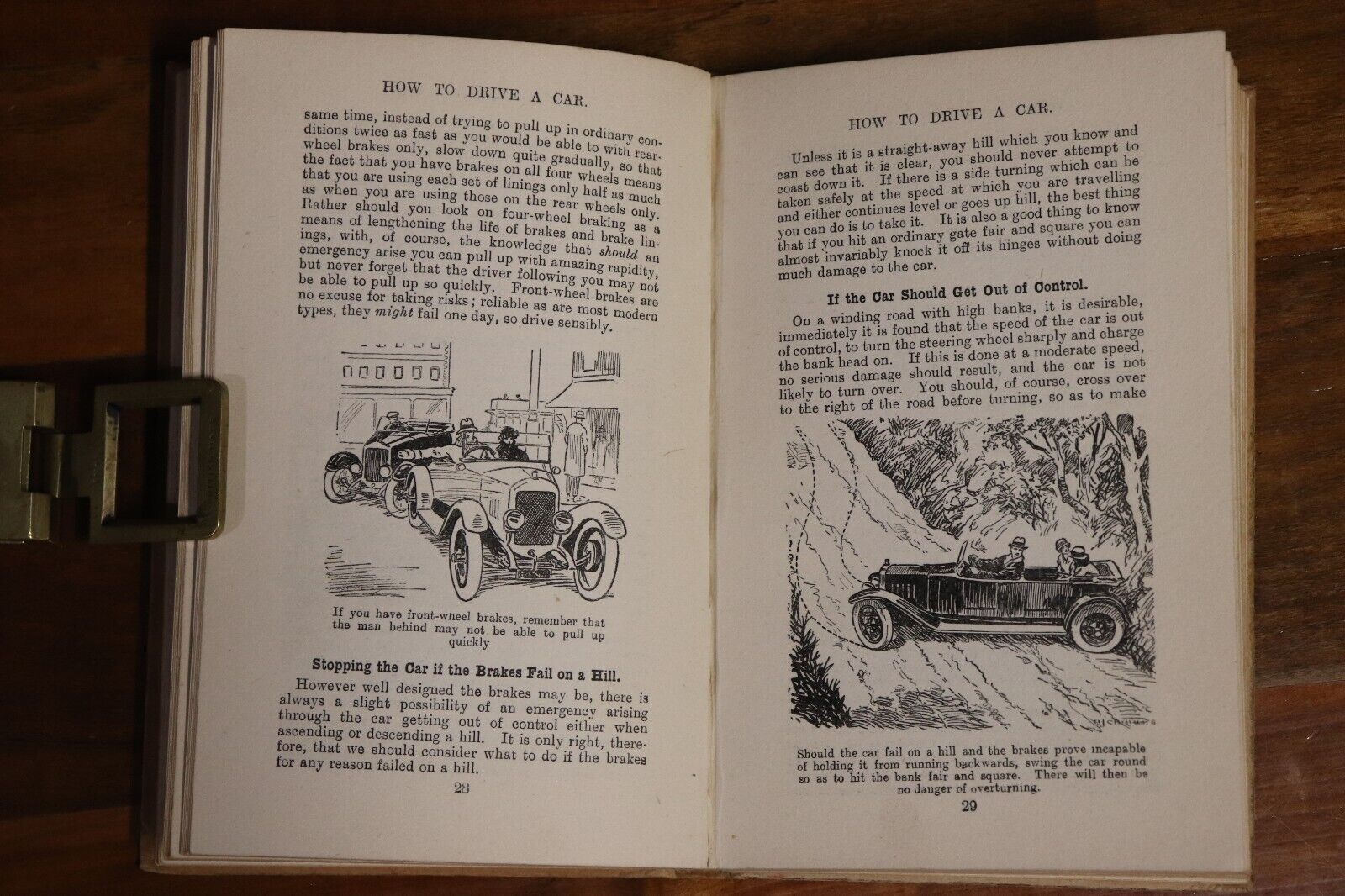 How To Drive A Car by Editors Of The Motor - c1925 - Automotive History Book