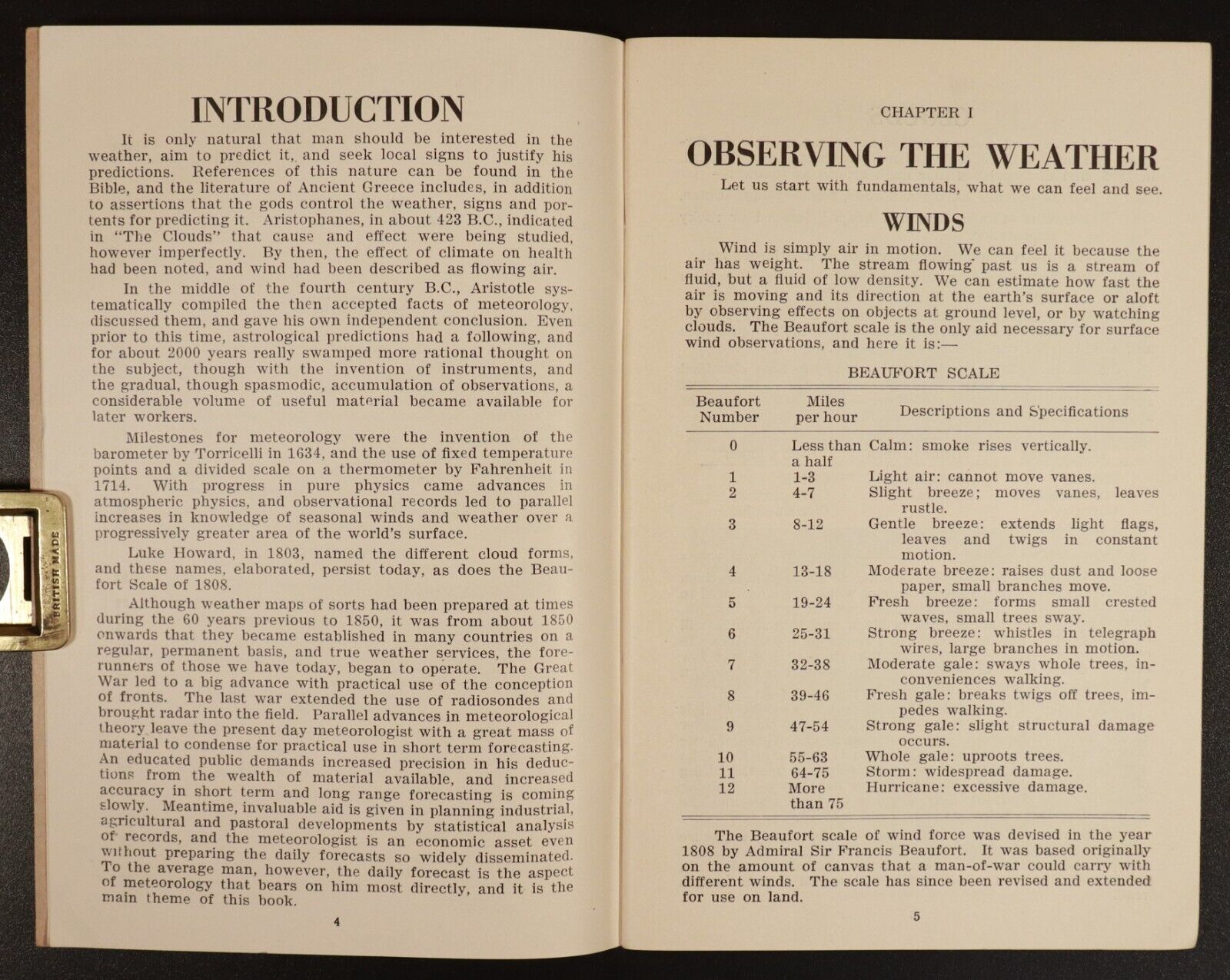 1956 Australian Forecasting & Climate by H.T. Ashton Weather Reference Book