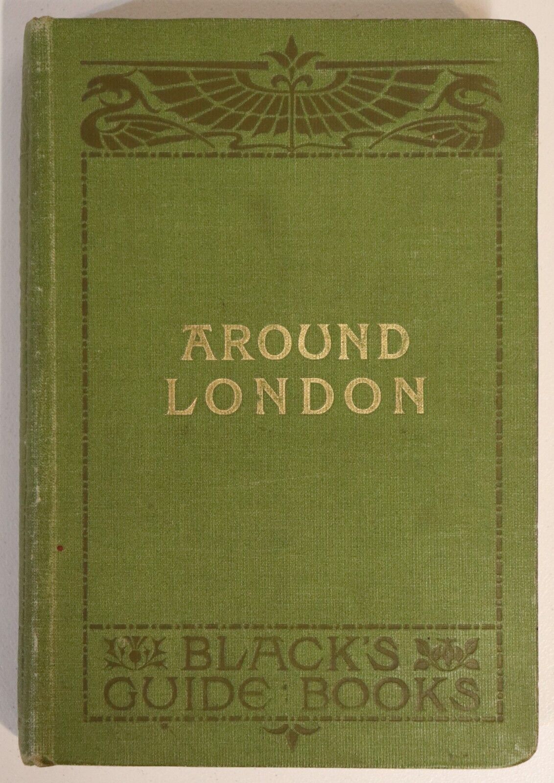 Around London by AR Hope Moncrieff - 1903 - Antique British Travel Guide w/Maps