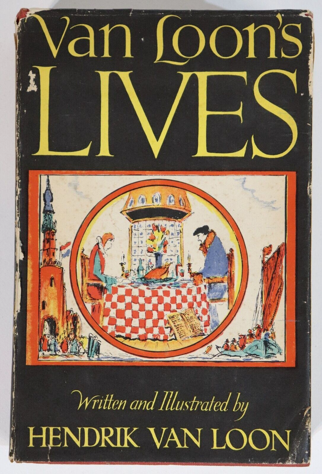 Van Loon's Lives - 1950 - World History & Biography Book