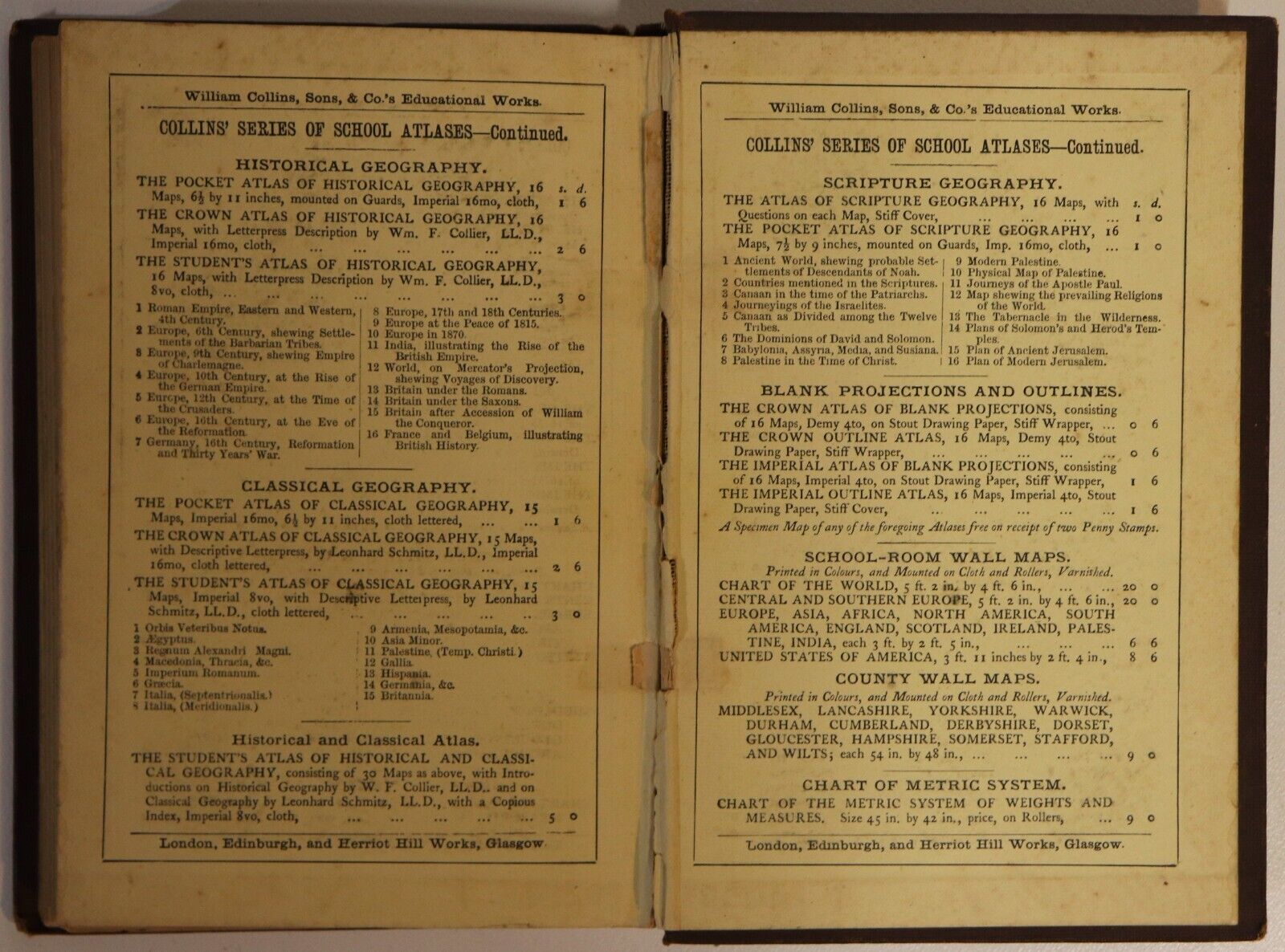 The General Principles Of Mineralogy by JH Collins - 1878 - Antique Science Book