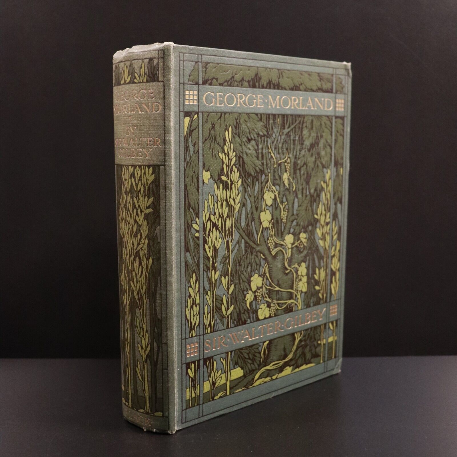 1907 George Morland: His Life & Works Antique British Art History Book