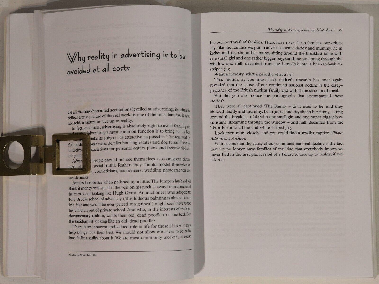 Behind The Scenes In Advertising - 2003 - Marketing & Advertising Book
