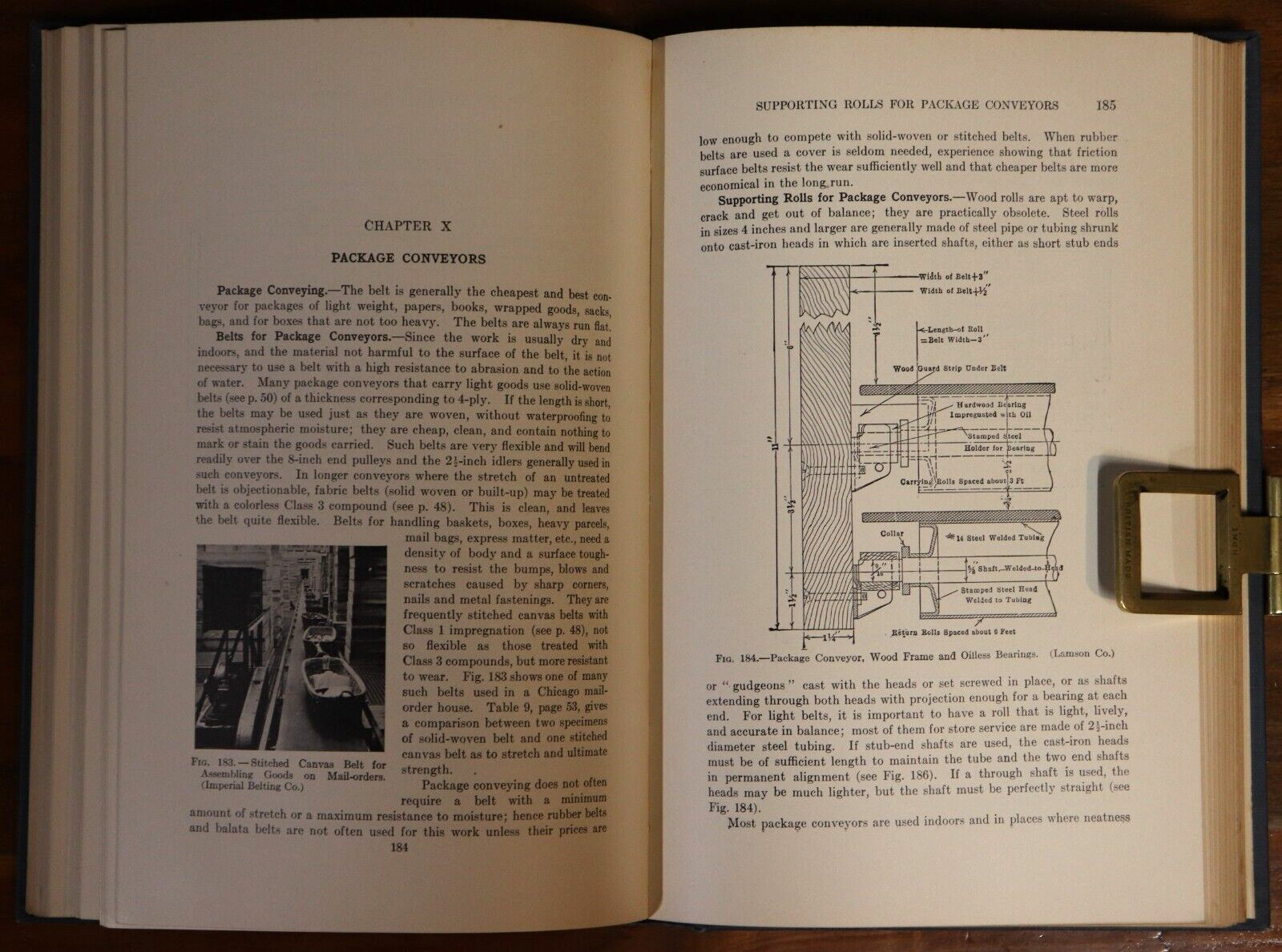 Belt Conveyors & Belt Elevators - 1926 - Antique Machine Engineering Books