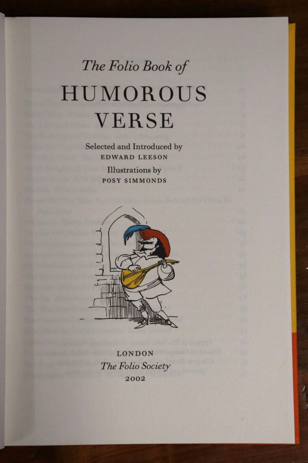 The Folio Book Of Humorous Verse - 2002 - Folio Society - Literature Book - 0