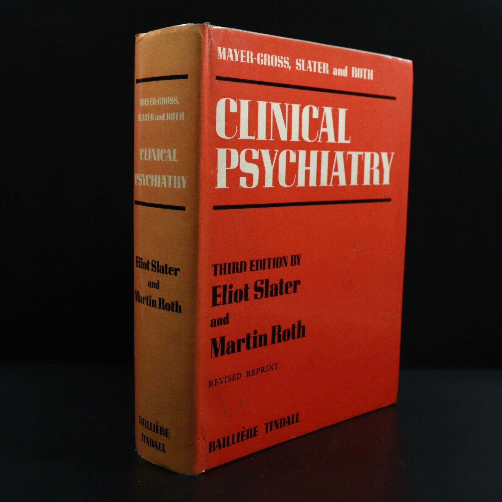 1979 Clinical Psychiatry by Eliot Slater & Martin Roth Medical Reference Book