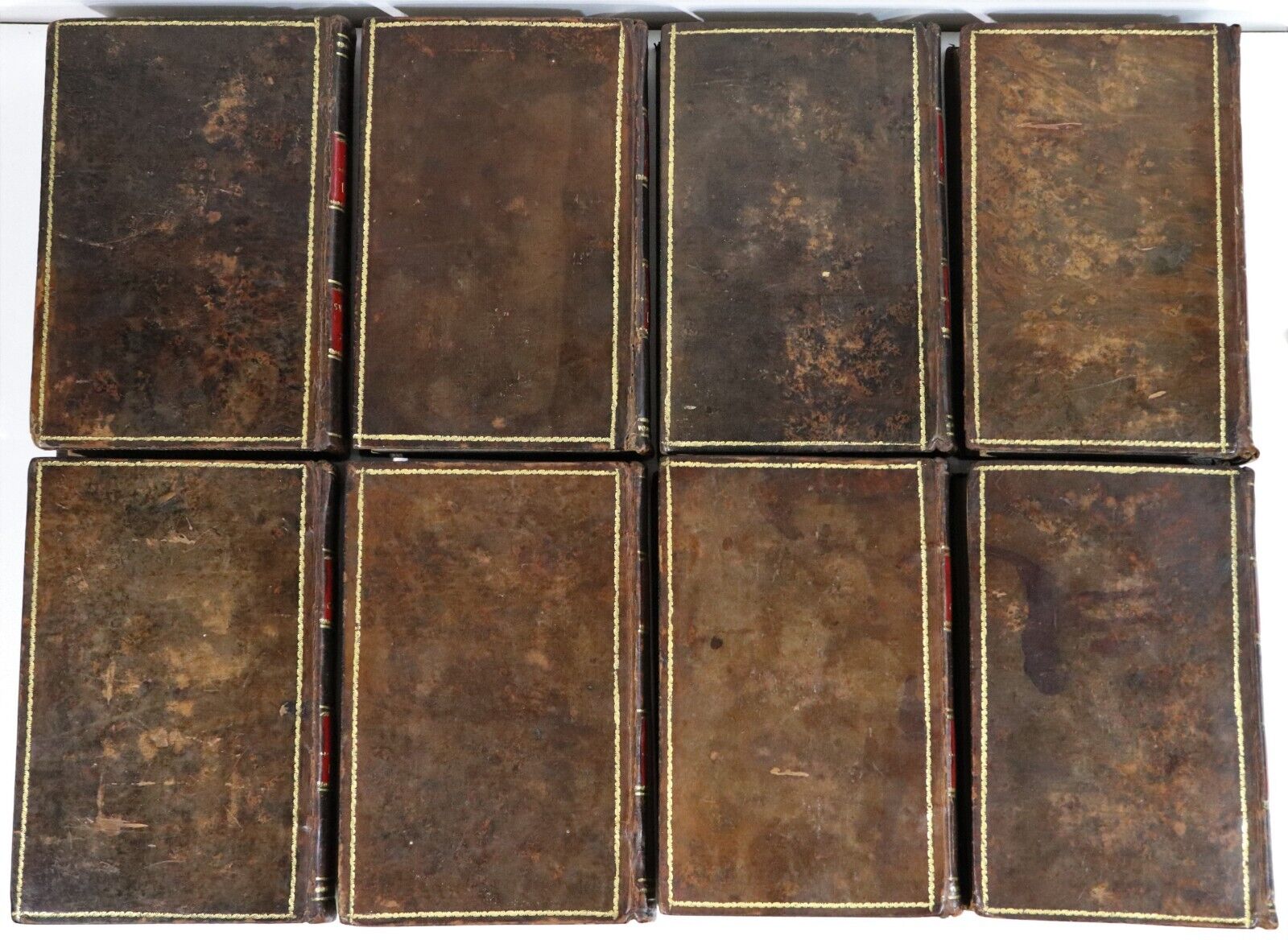 1798-1807 8vol British Public Characters: R Phillips Antiquarian Book Set