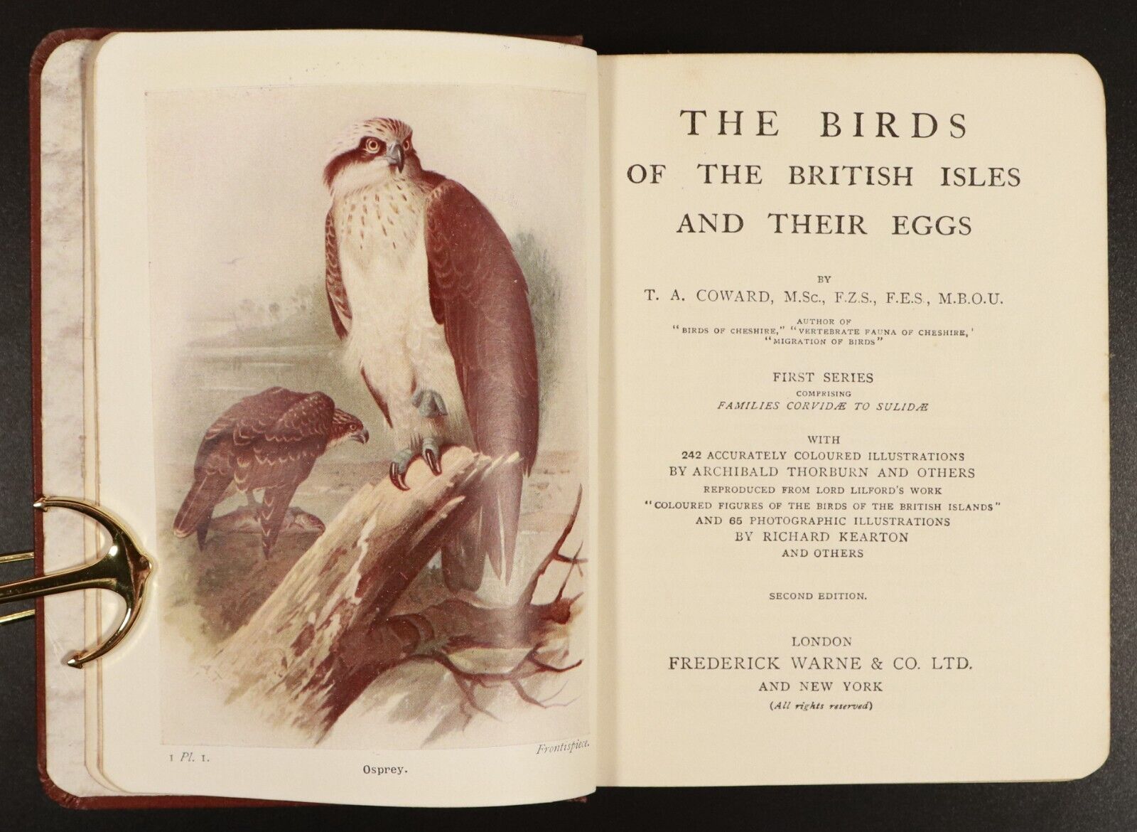 1925 2vol The Birds Of The British Isles & Their Eggs Antiquarian Book Set - 0