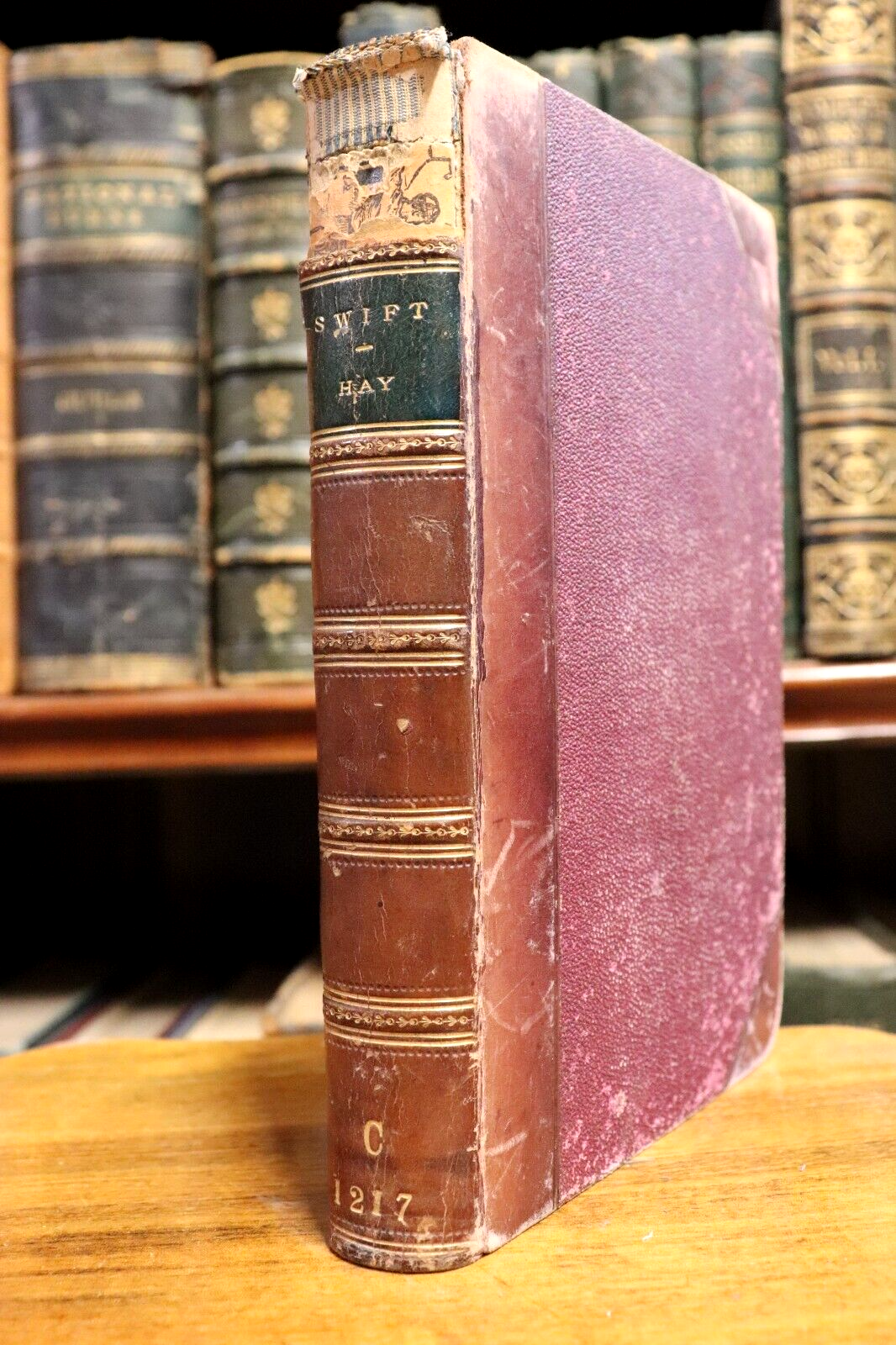 Swift: The Mystery Of His Life & Love - 1891 - 1st Ed. Literature History Book