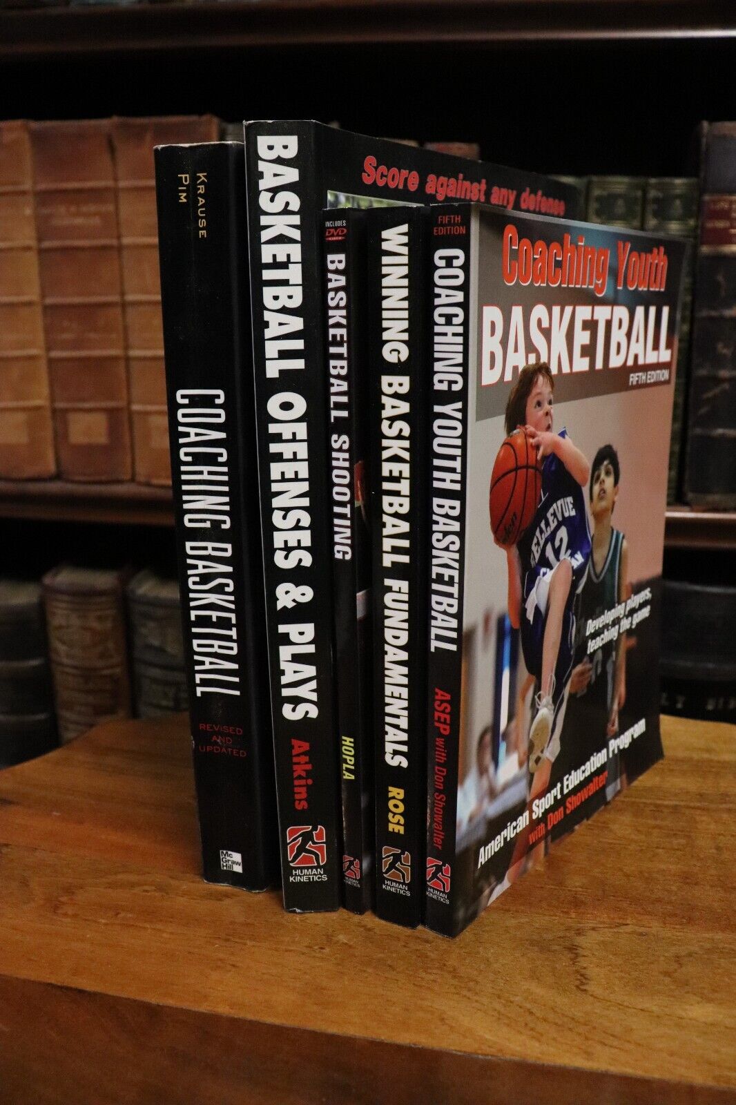 Basketball Coaching & Skills Books - Bulk Lot Sports Coaching Books - 0