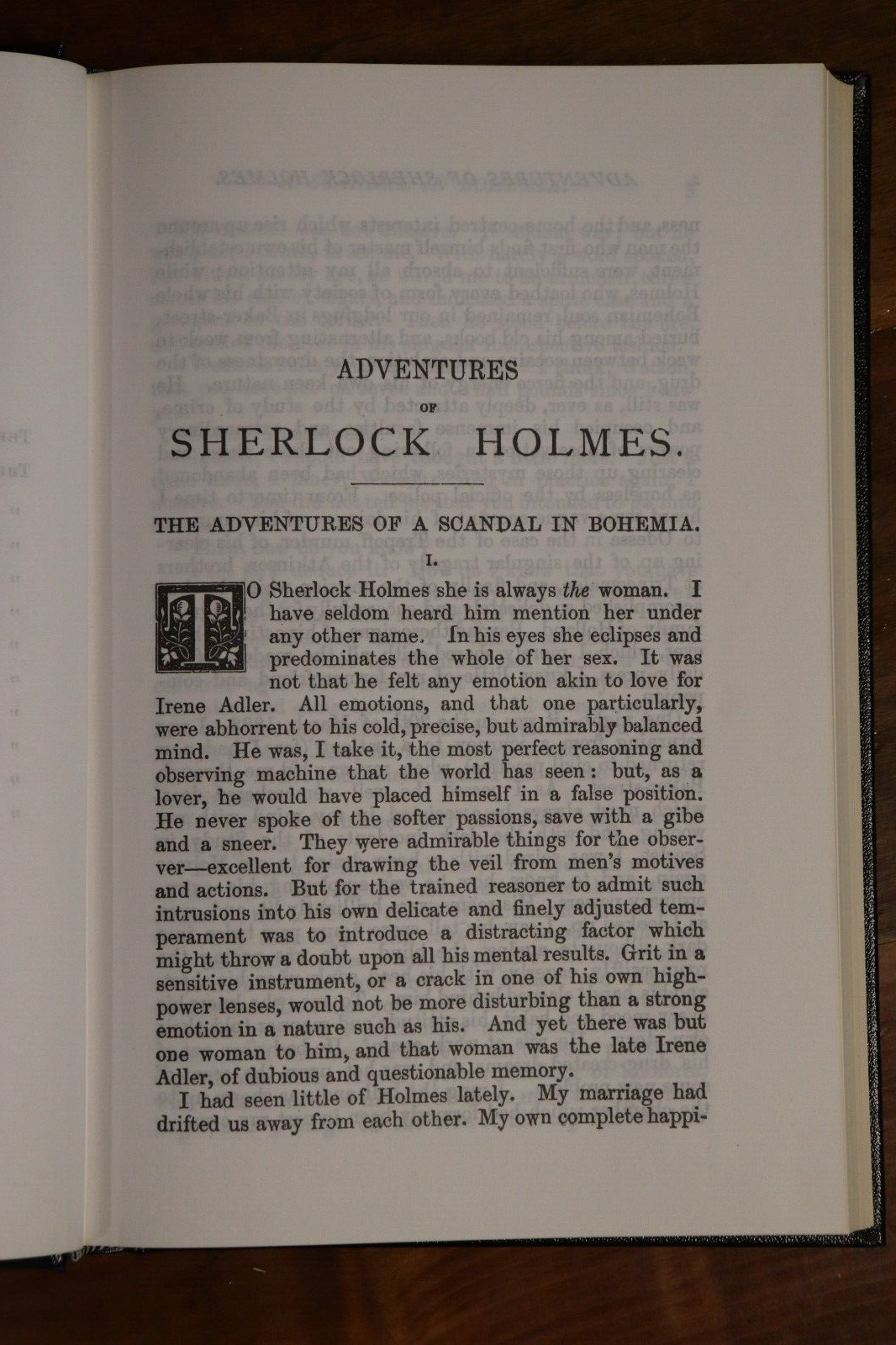 The Adventures Of Sherlock Holmes - 1987 - Classic Literature Book