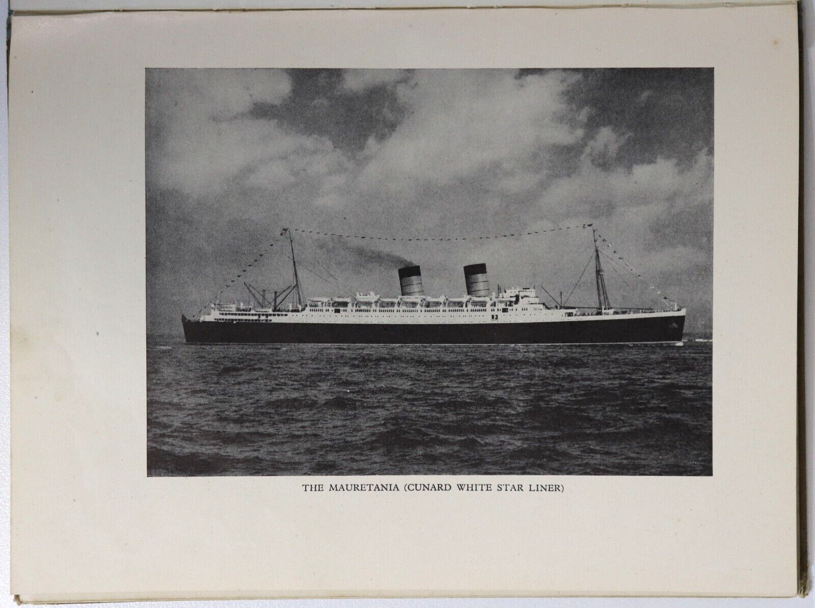 The Golden Picture Book Of Ships - c1949 - Antique Children's Maritime Book