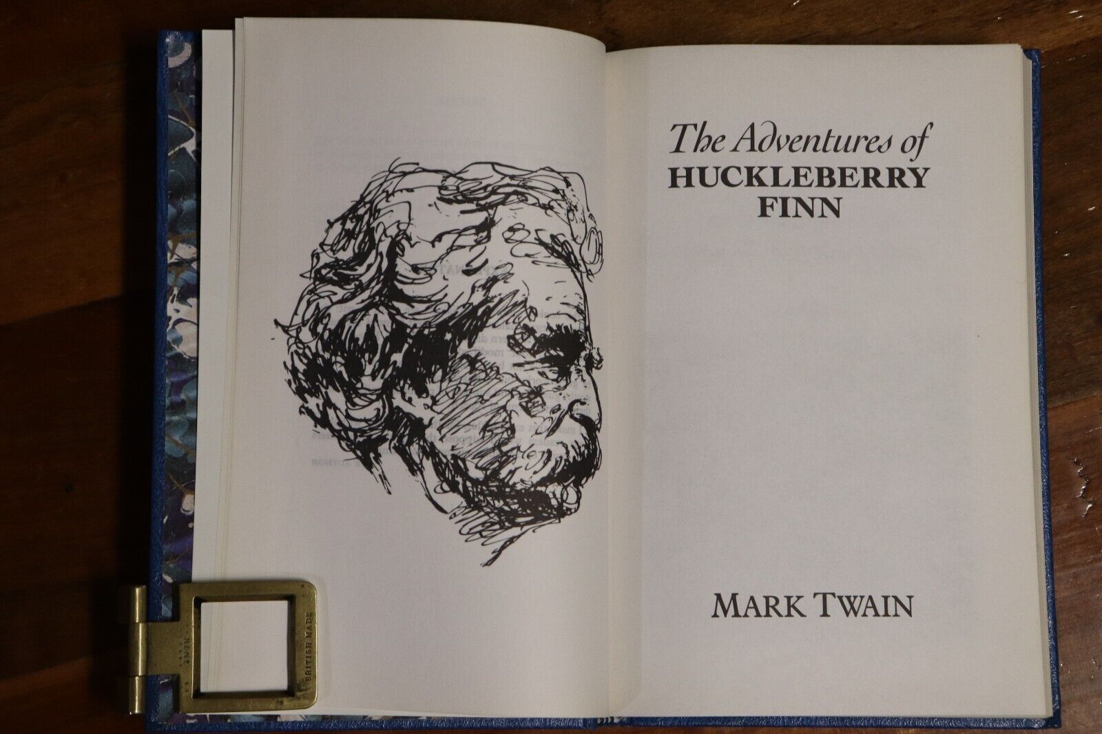 The Adventures Of Huckleberry Finn - 1987 - Classic Literature Book - 0