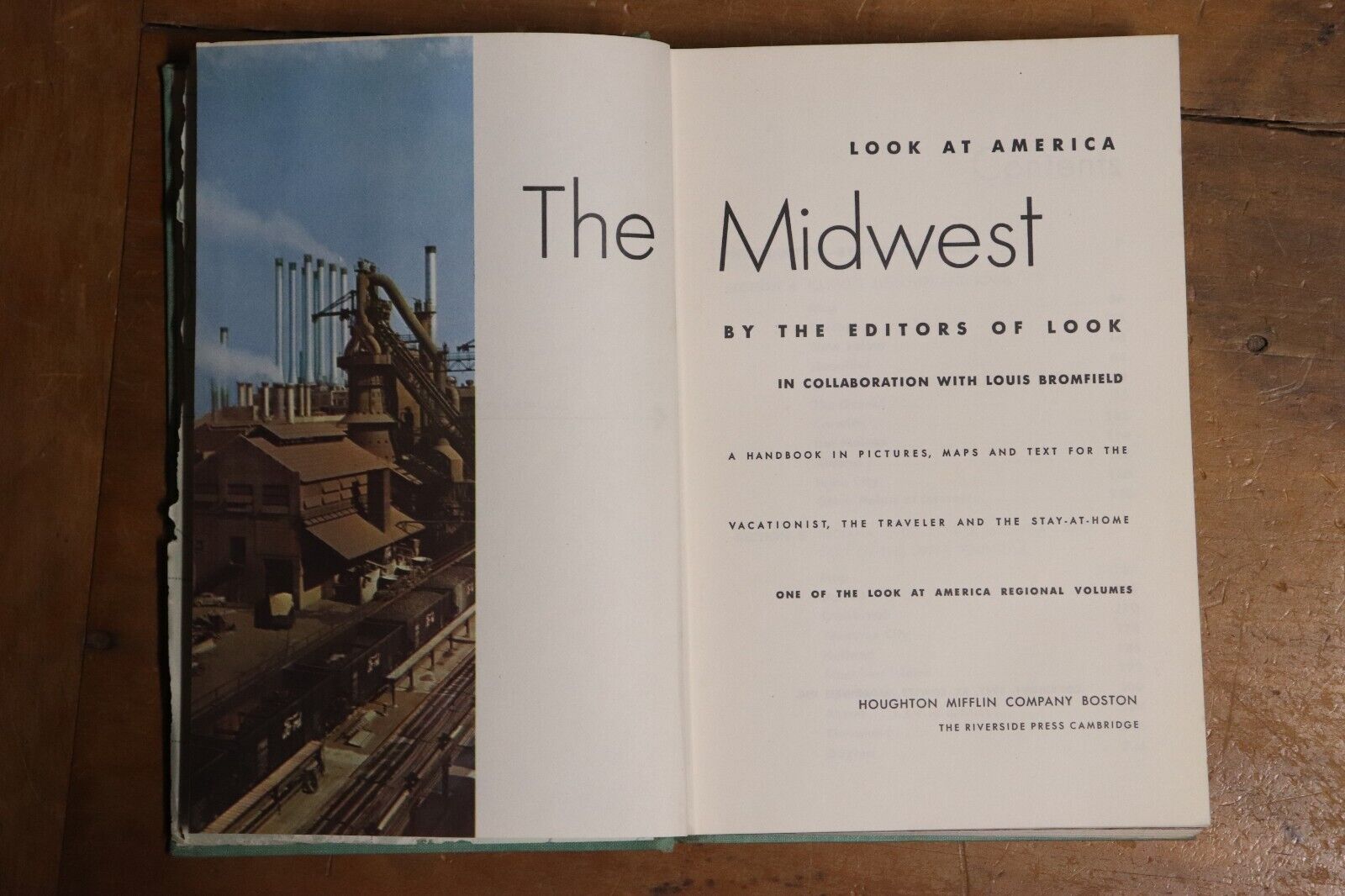 Look at America: The Midwest - 1947 - 1st Edition Vintage Book