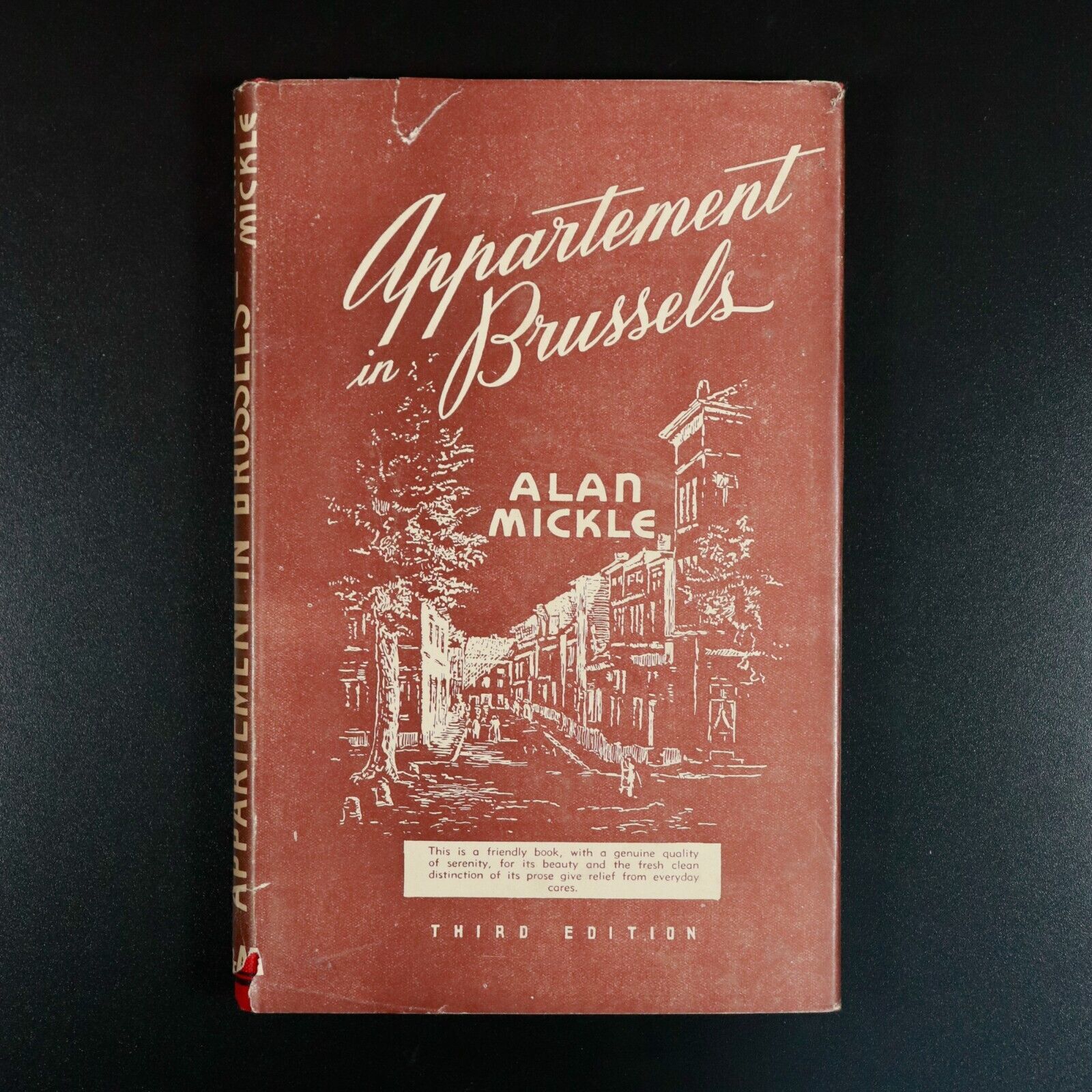 1945 Appartement In Brussels by Alan D Mickle Antique Australian Literature Book