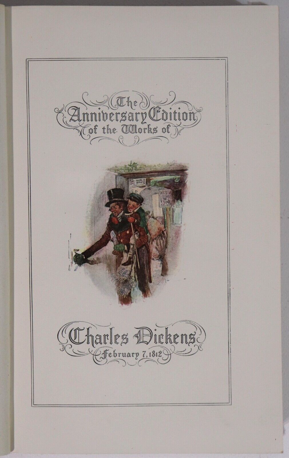 Pickwick Papers by Charles Dickens - 1911 - 2 Vol. Antique Fiction Book Set - 0