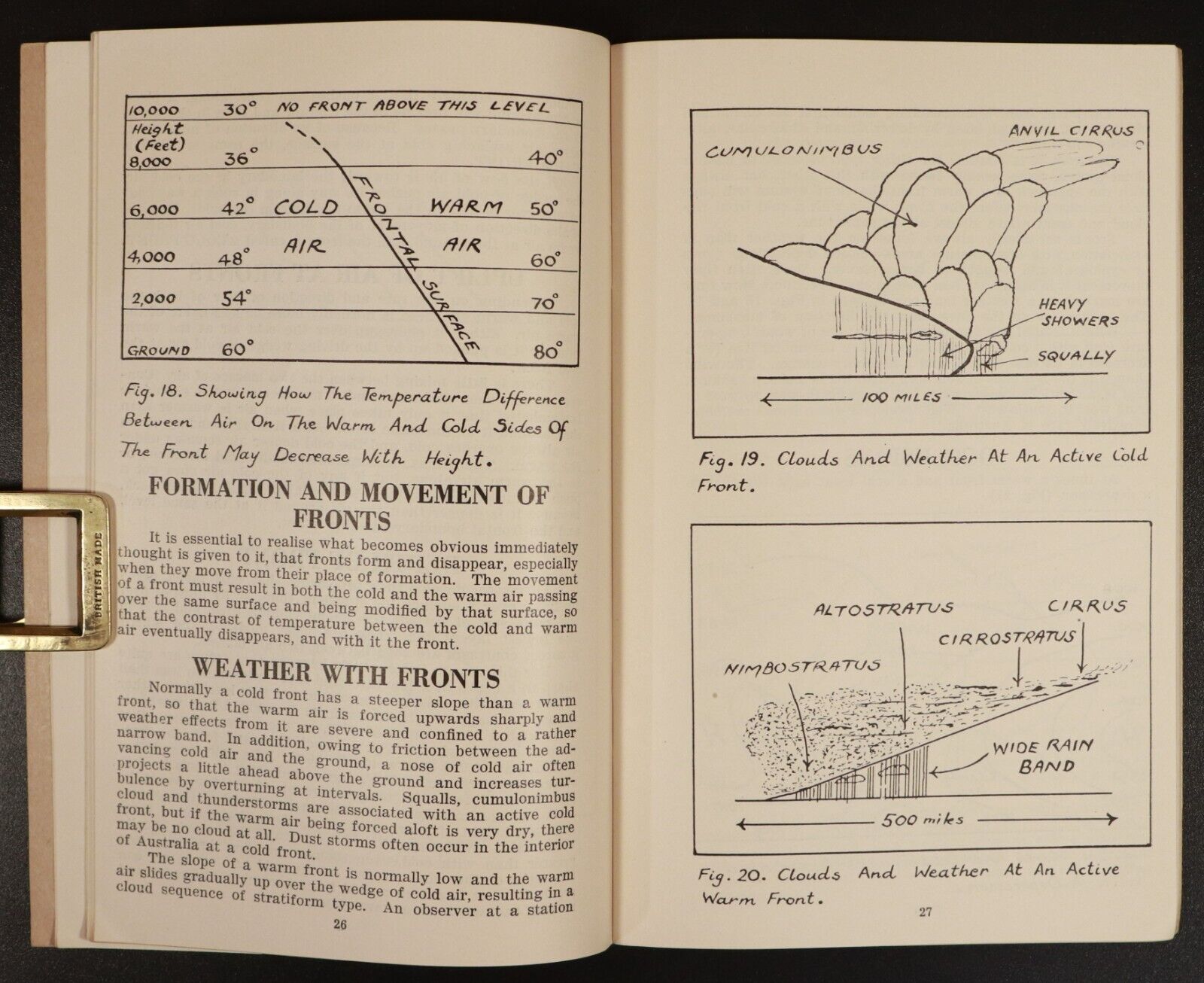 1956 Australian Forecasting & Climate by H.T. Ashton Weather Reference Book