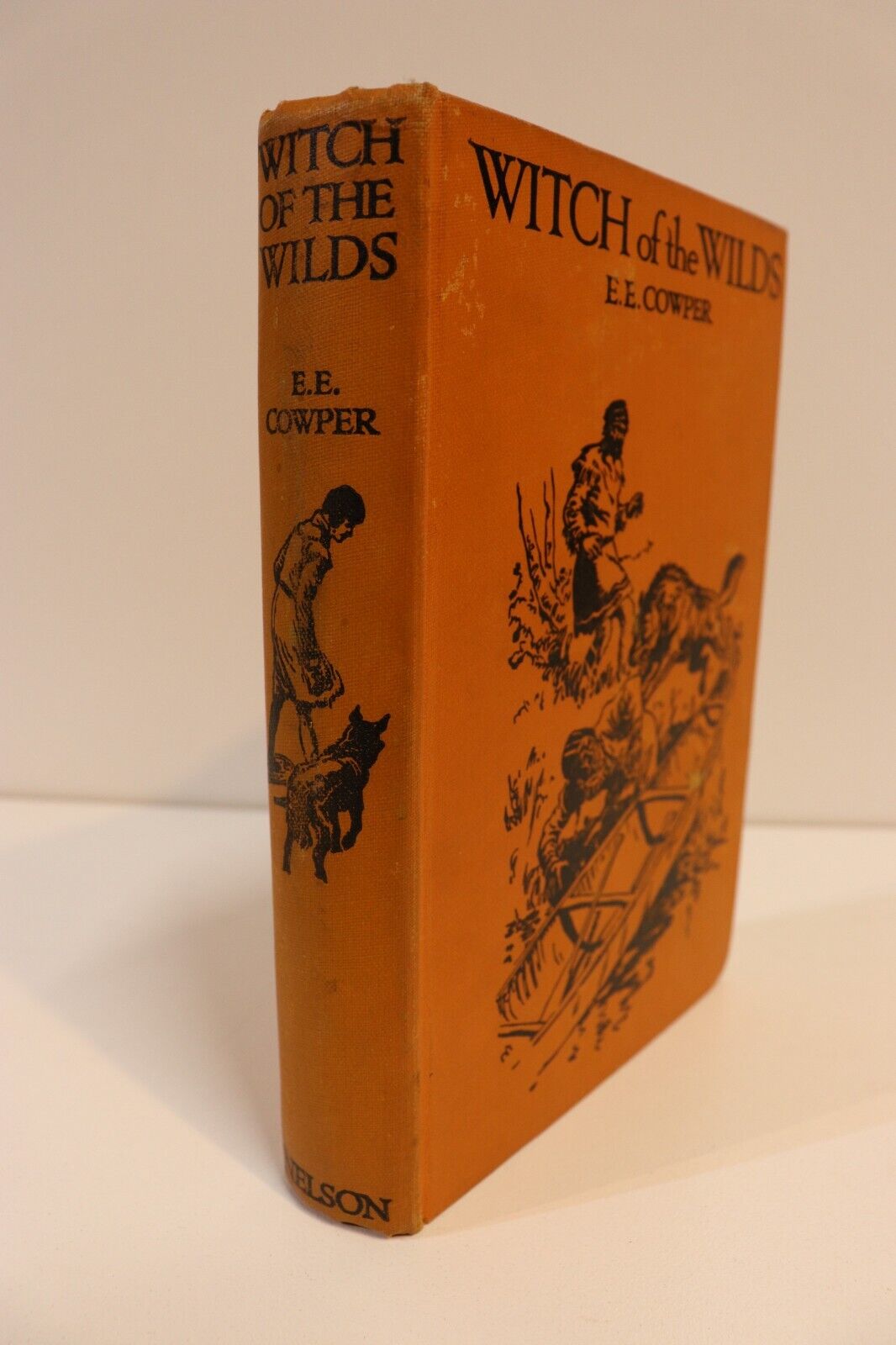 Witch Of The Wilds by E.E. Cowper - c1940 - Antique Literature Fiction Book