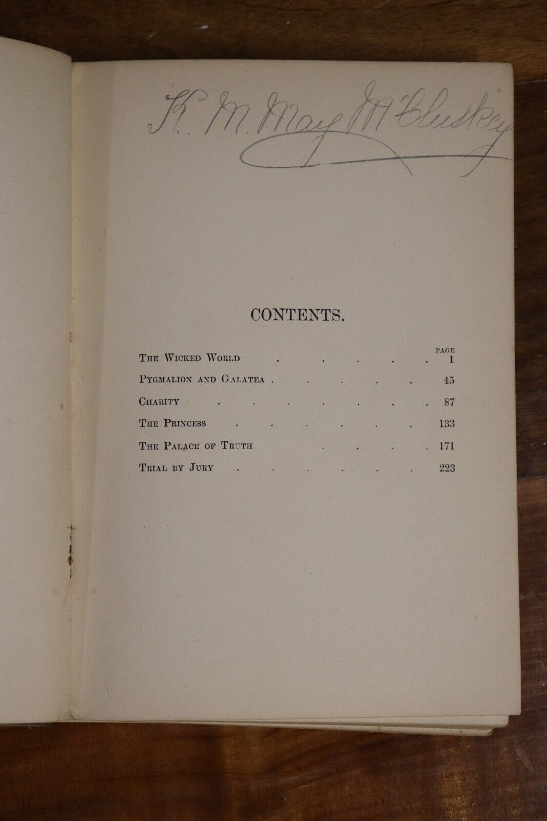 W. S. Gilbert's Original Plays: First Series - 1881 - Antique Literature Book