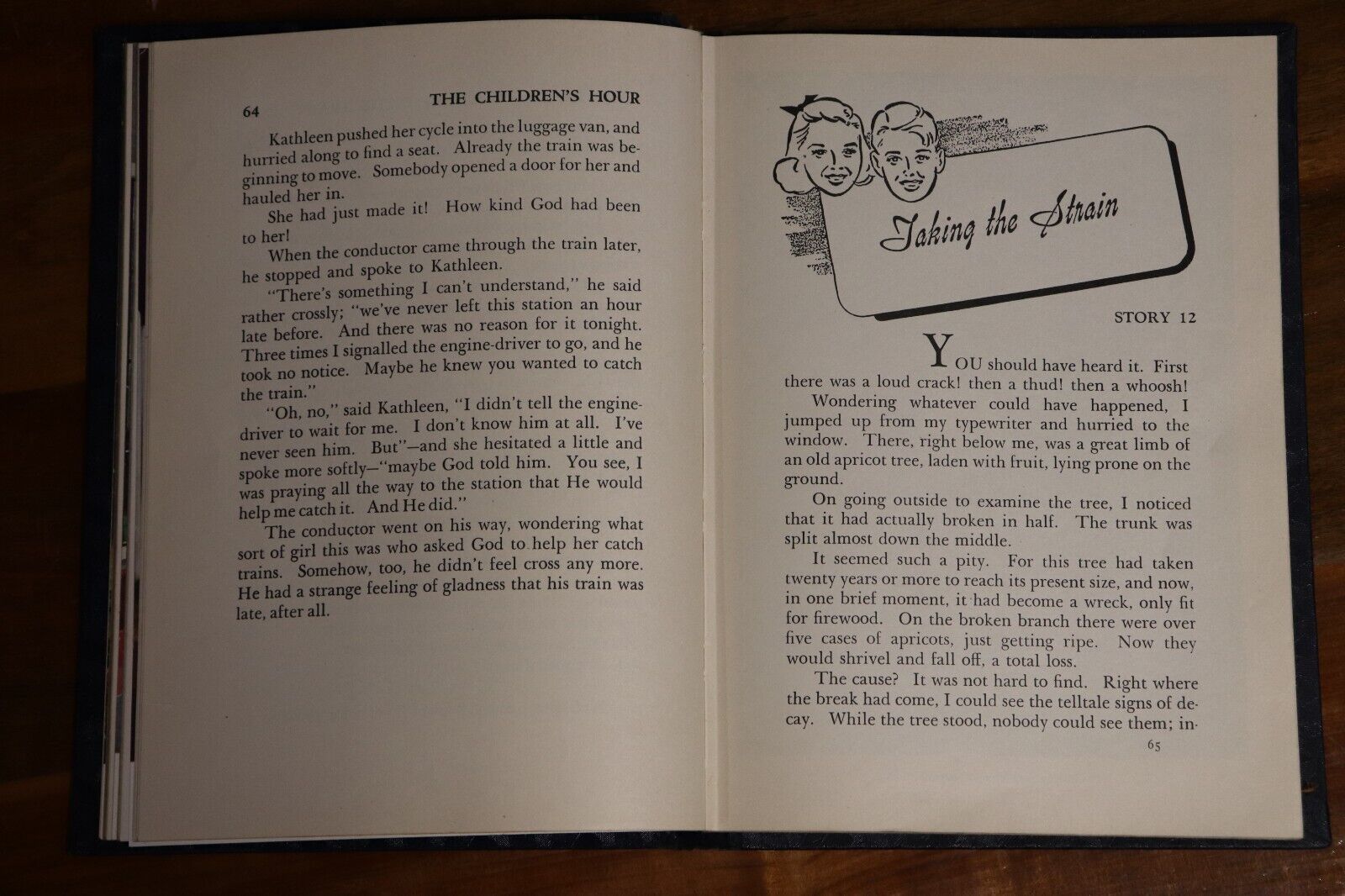 The Children's Hour: Uncle Arthur - 1947 - Antique Childrens Book