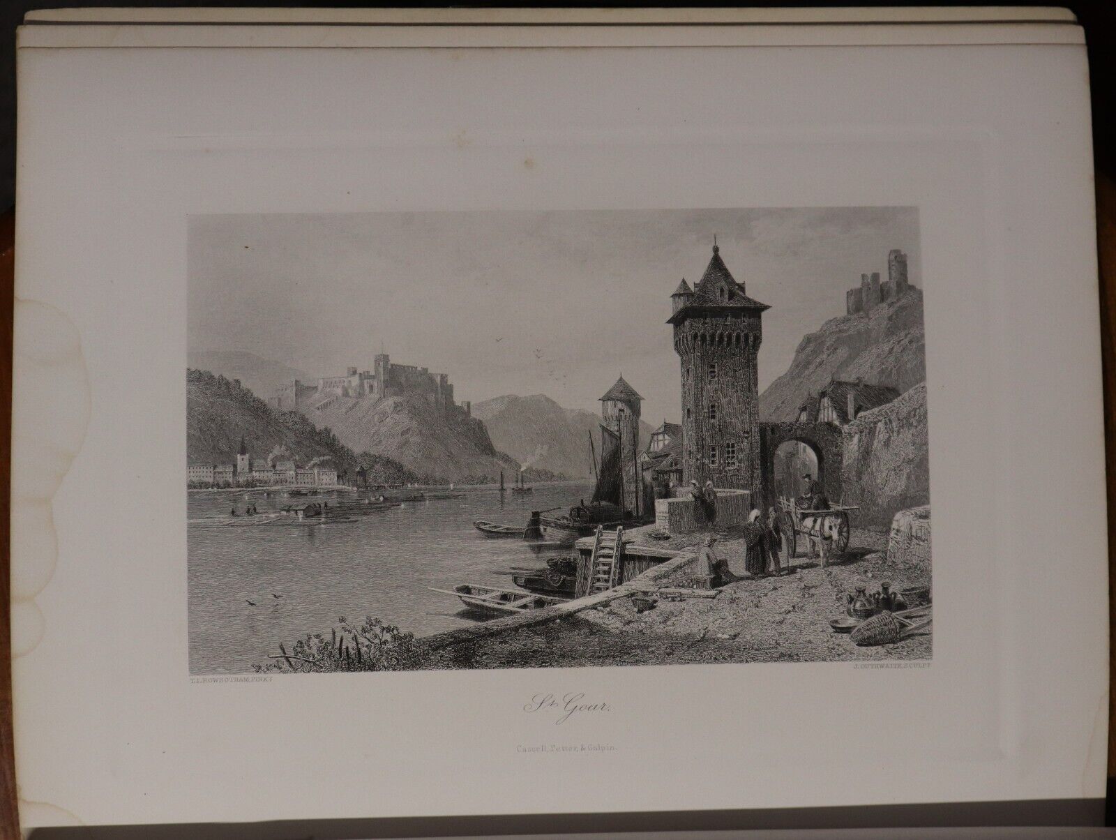 Picturesque Europe - Division 10 - c1875 - Rare Antiquarian Engravings Book