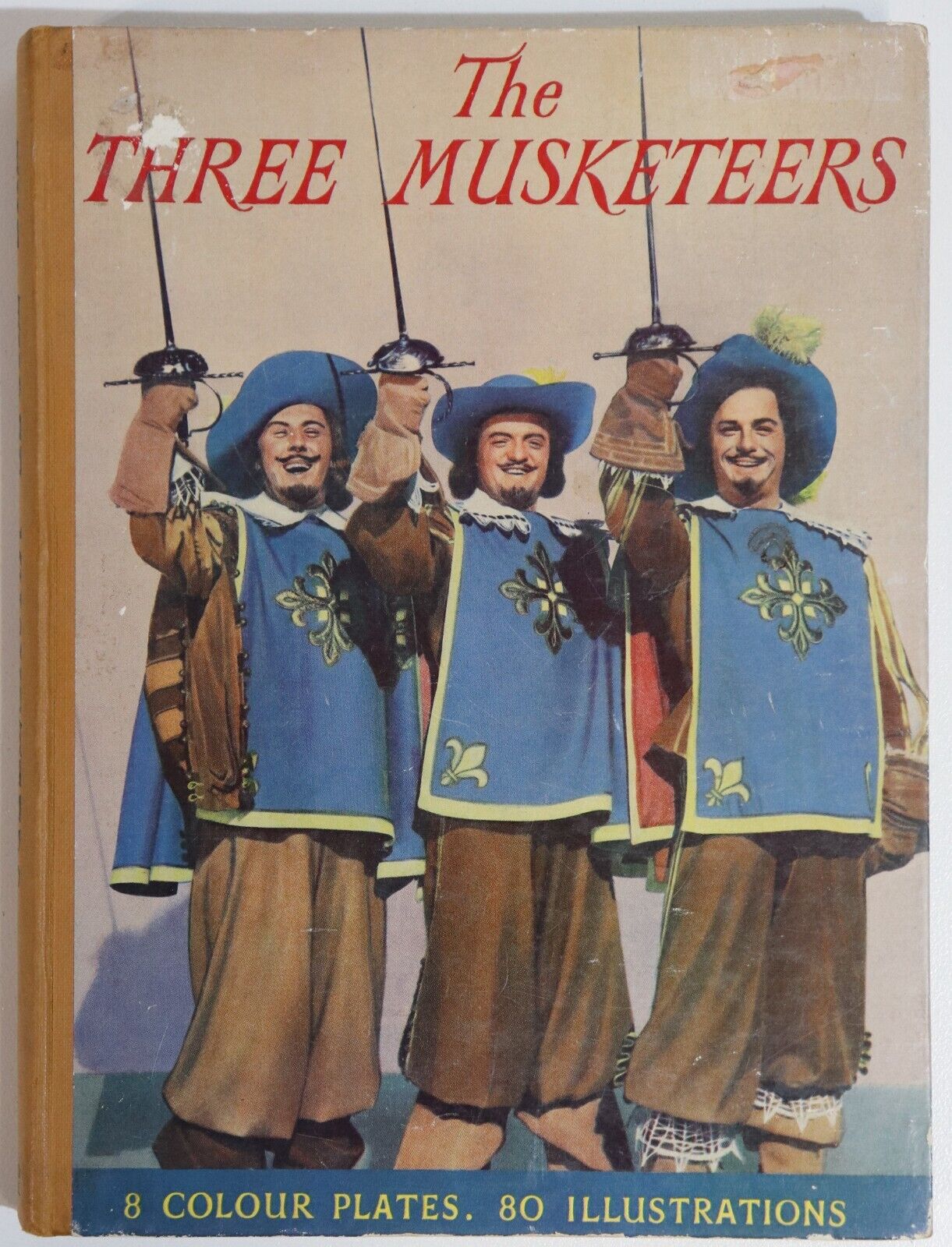 The Three Musketeers by Alexandre Dumas - c1955 - Vintage Children's Book