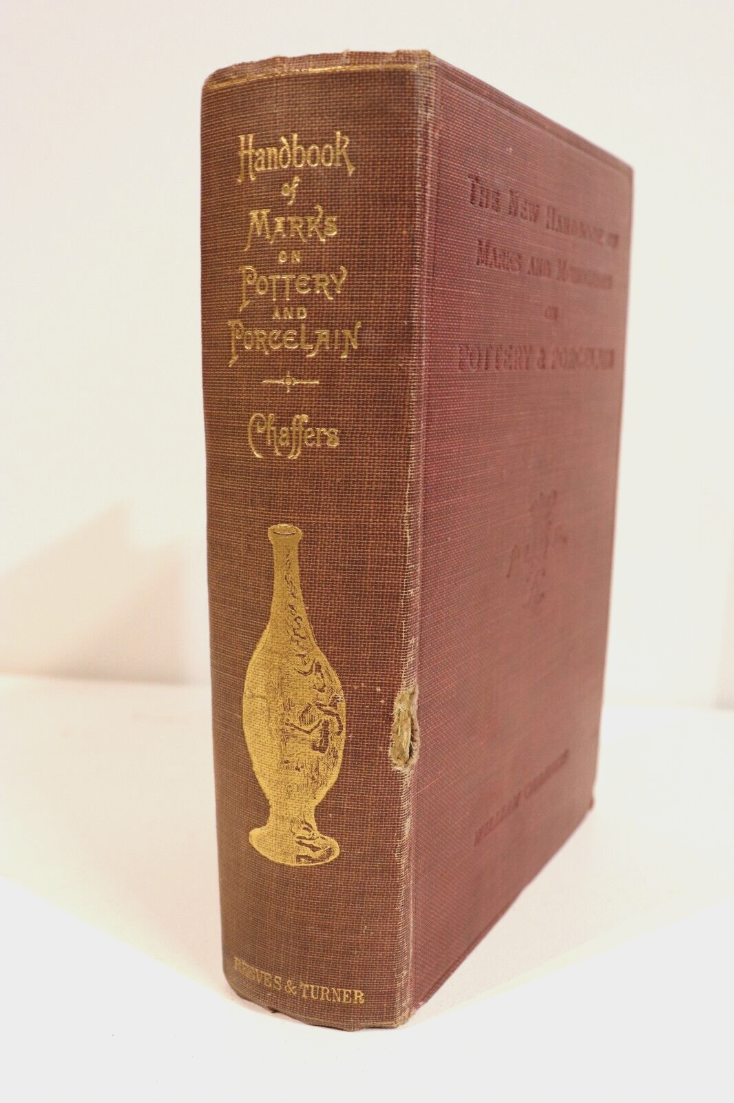Marks & Monograms On Pottery & Porcelain - 1924 - Antique Reference Book