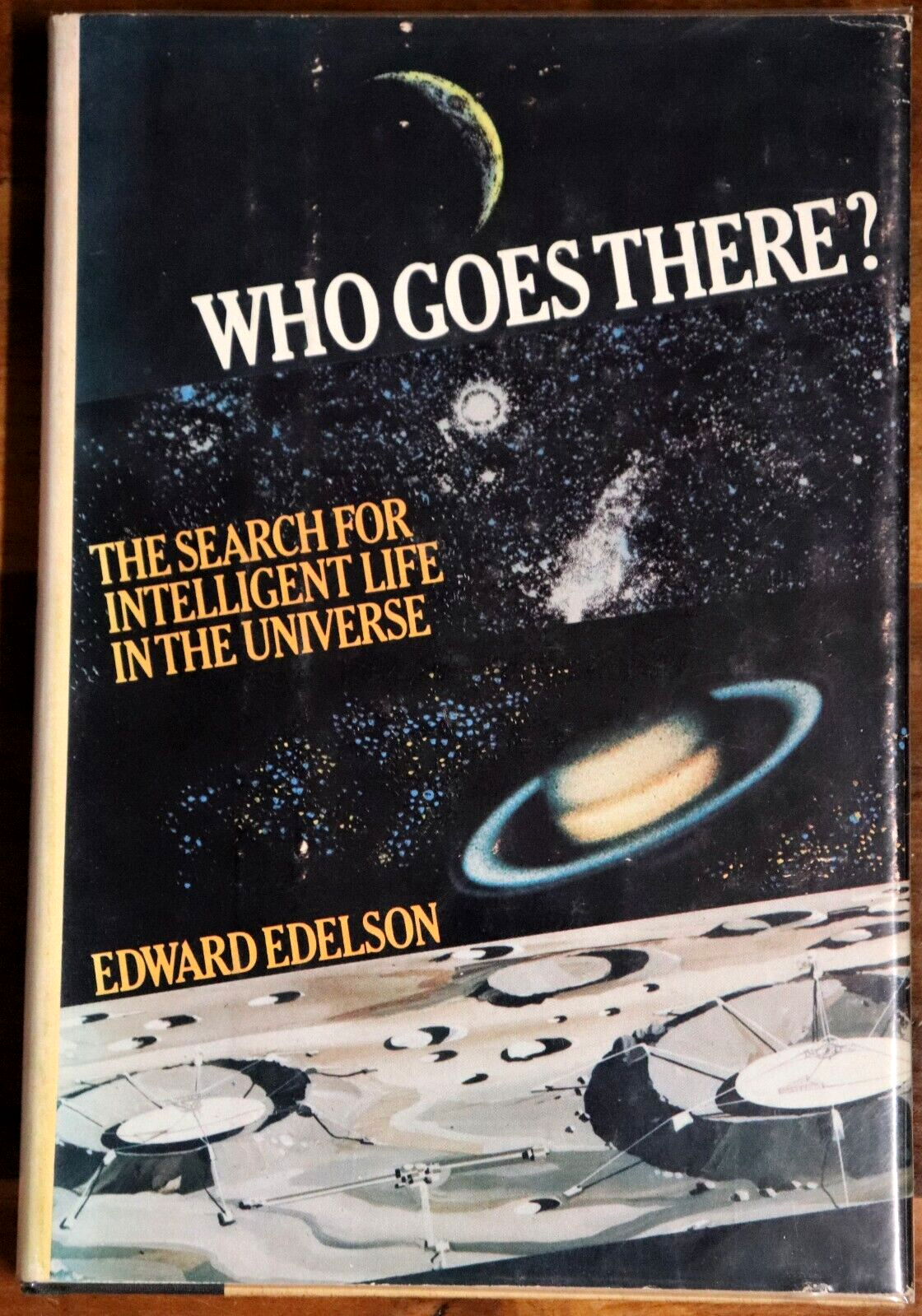 Who Goes There by E Edelson - 1979 - 1st Edition Space Science Book