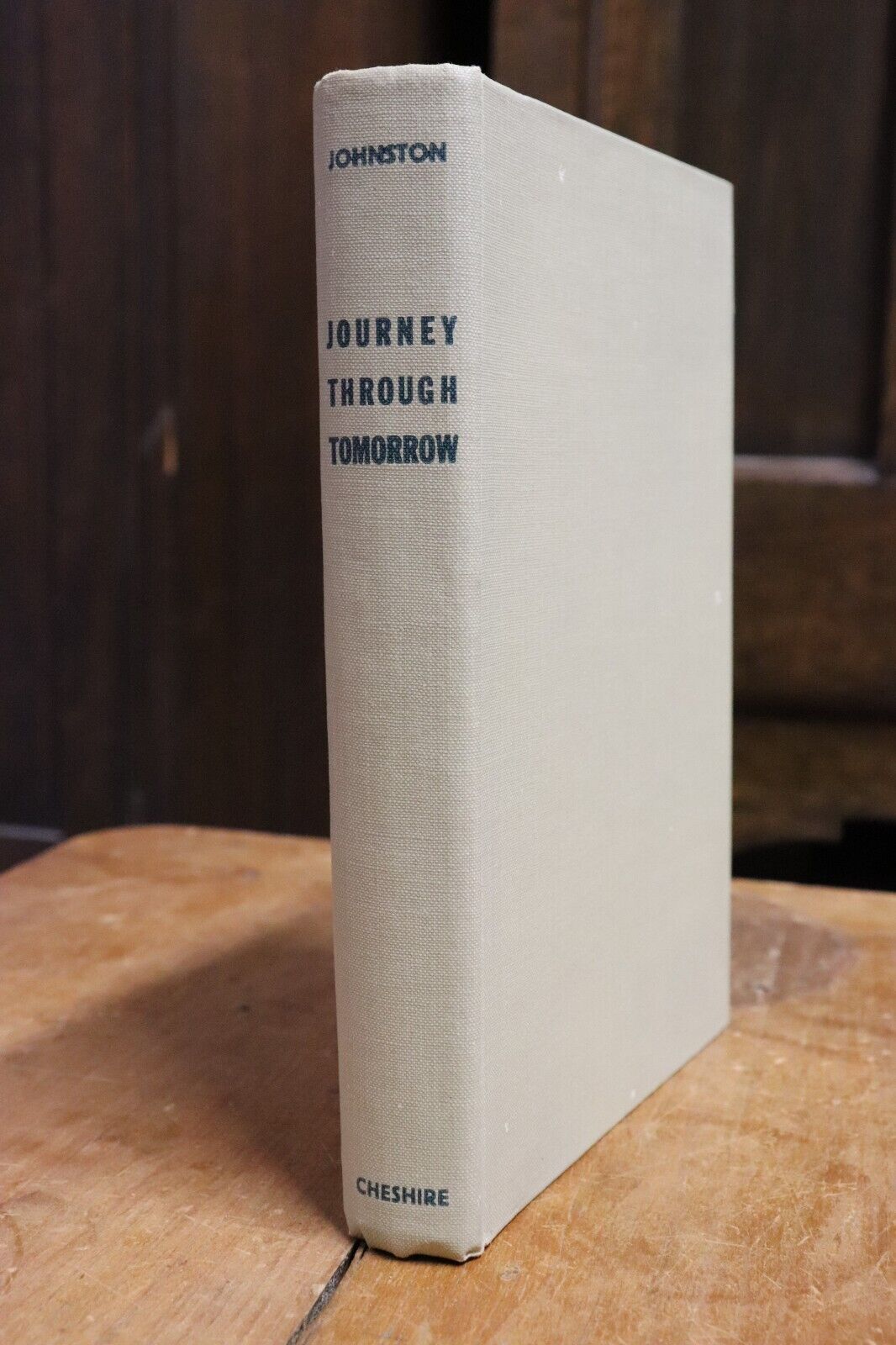 Journey Through Tomorrow by GH Johnston - 1947 - Antique Asia Travel Book