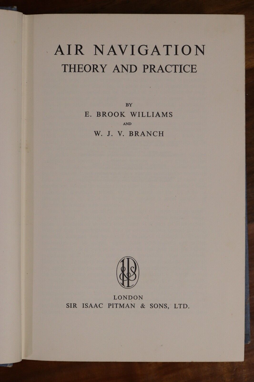 Air Navigation Theory & Practice - 1952 - 1st Edition Pilot Reference Book - 0