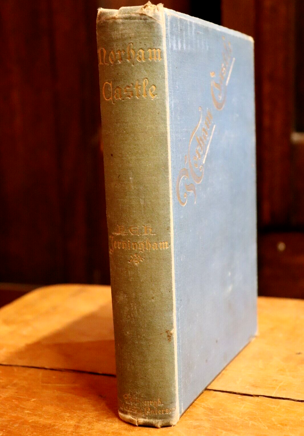 1883 Norham Castle by Hubert EH Jerningham 1st Edition Antique Book