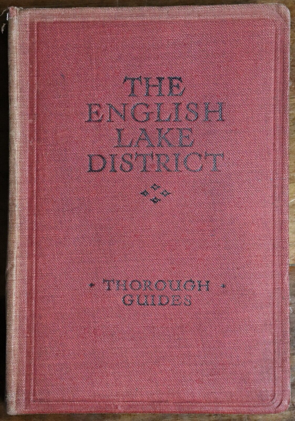 English Lake District: Ward Lock & Co - c1949 - Antique Travel Guide Book w/Maps