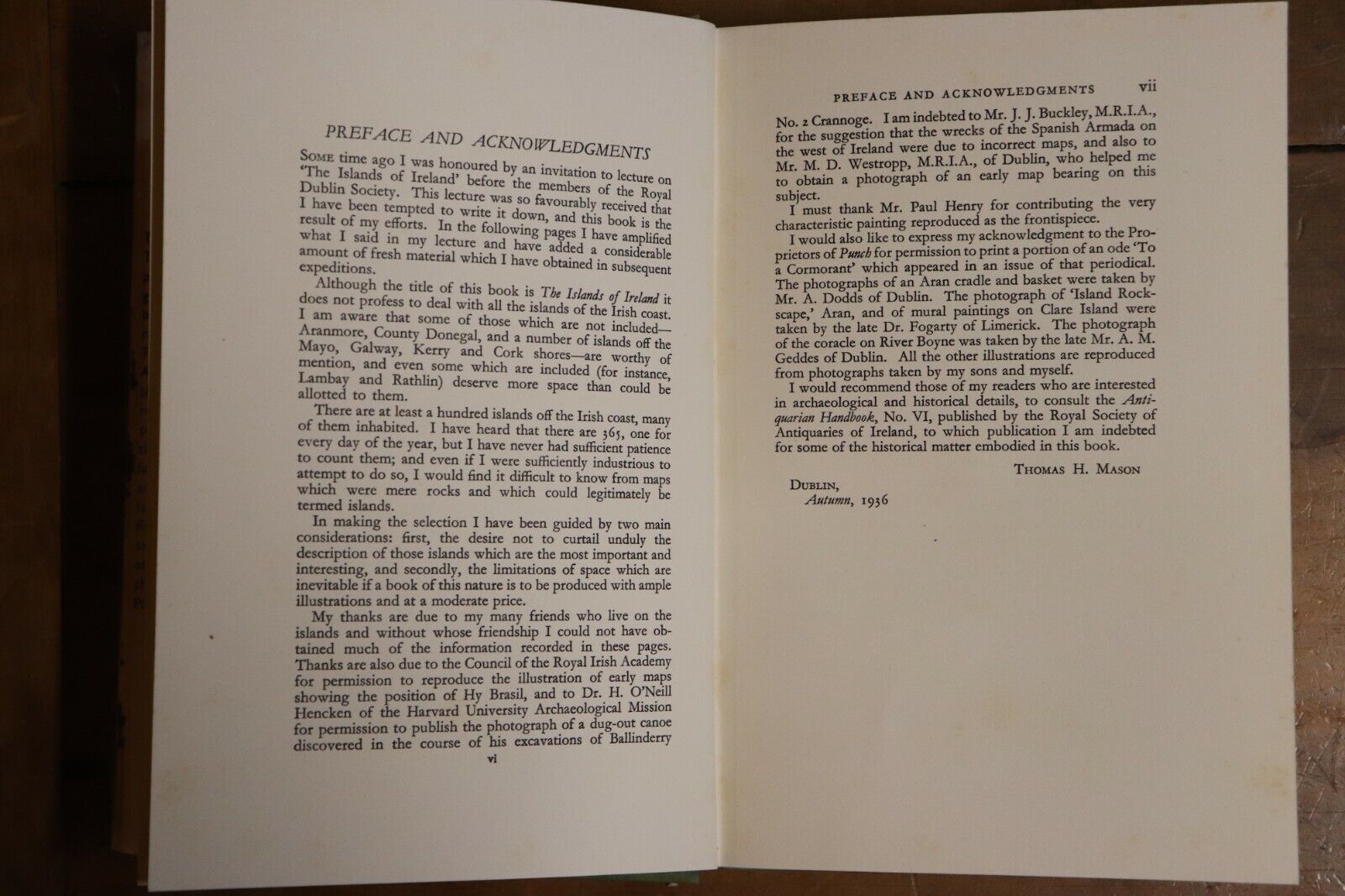 The Islands Of Ireland - 1936 - First Edition - Rare Antiquarian Book