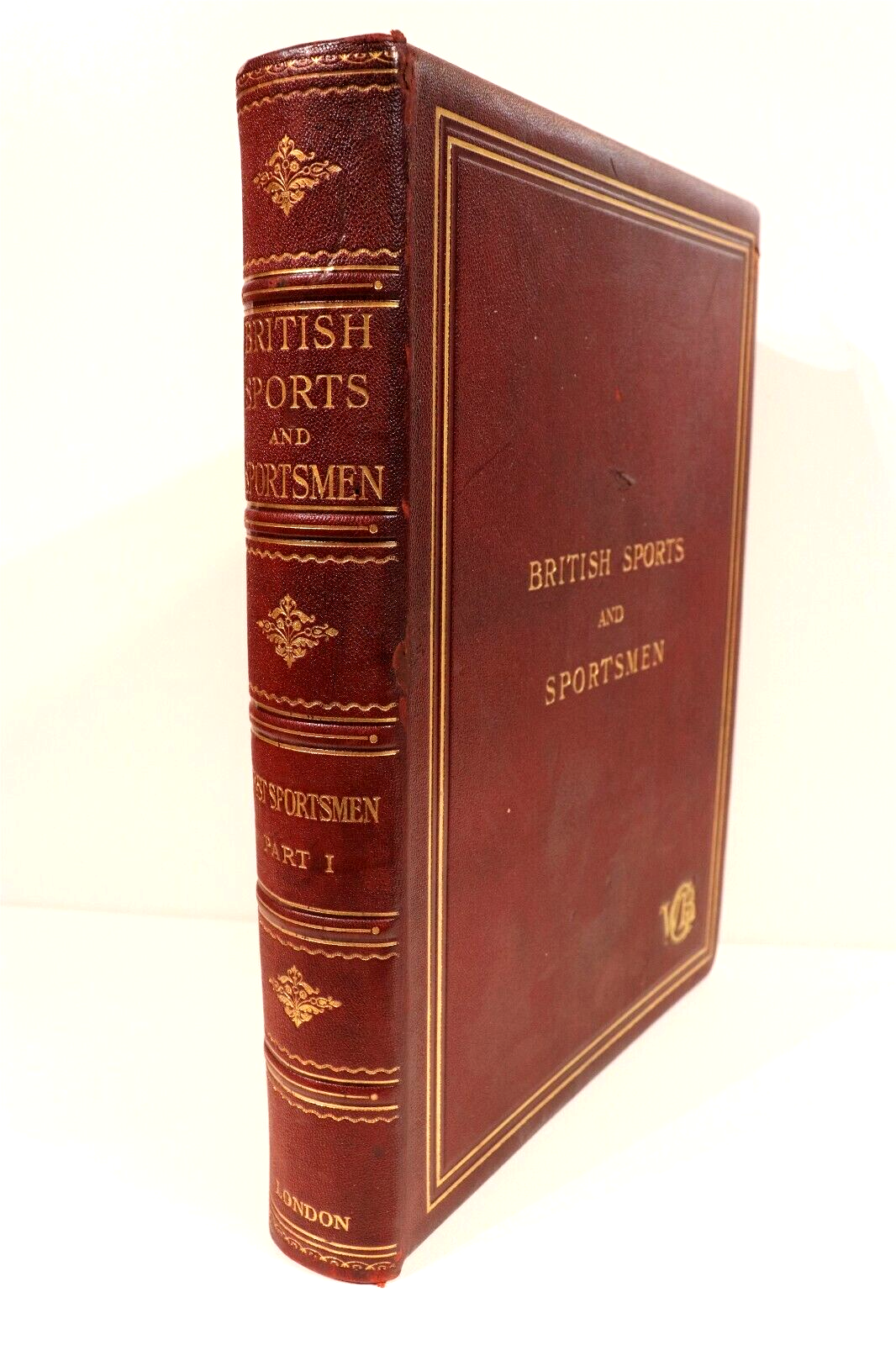 British Sports & Sportsmen - Sportsmen Of Past - c1920 - 1st Ed. Antique Book